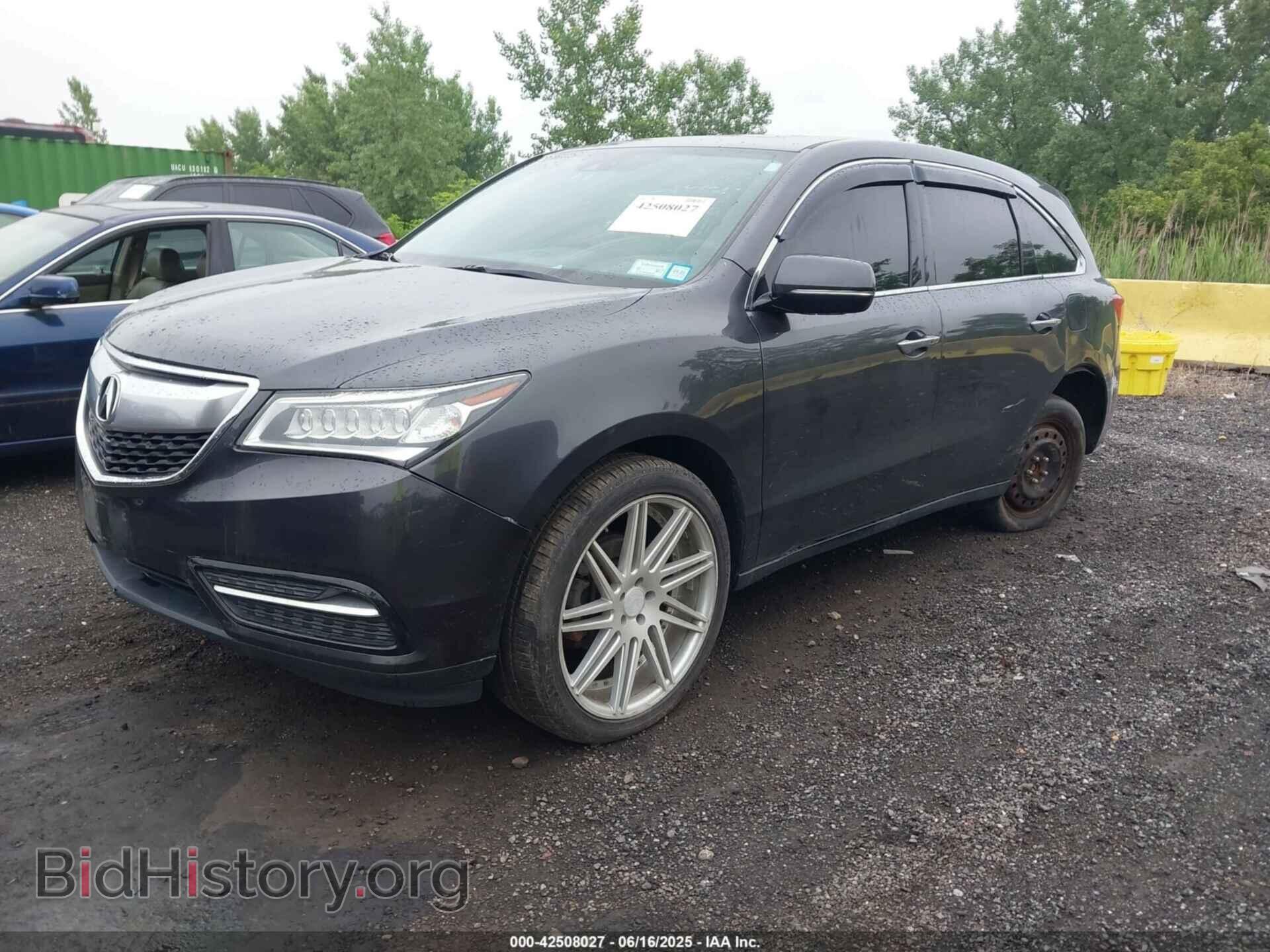 2014 ACURA MDX - VIN: 5FRYD4H66EB033146 - Фото 2