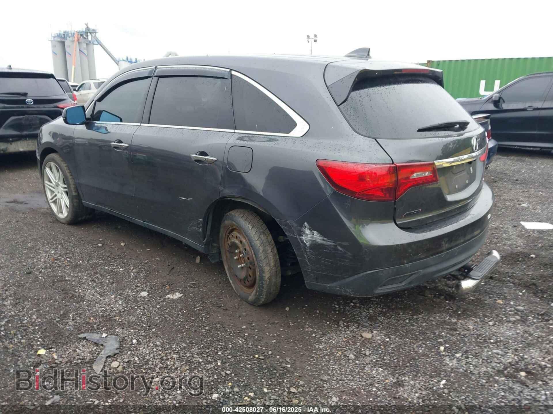 2014 ACURA MDX - VIN: 5FRYD4H66EB033146 - Фото 3