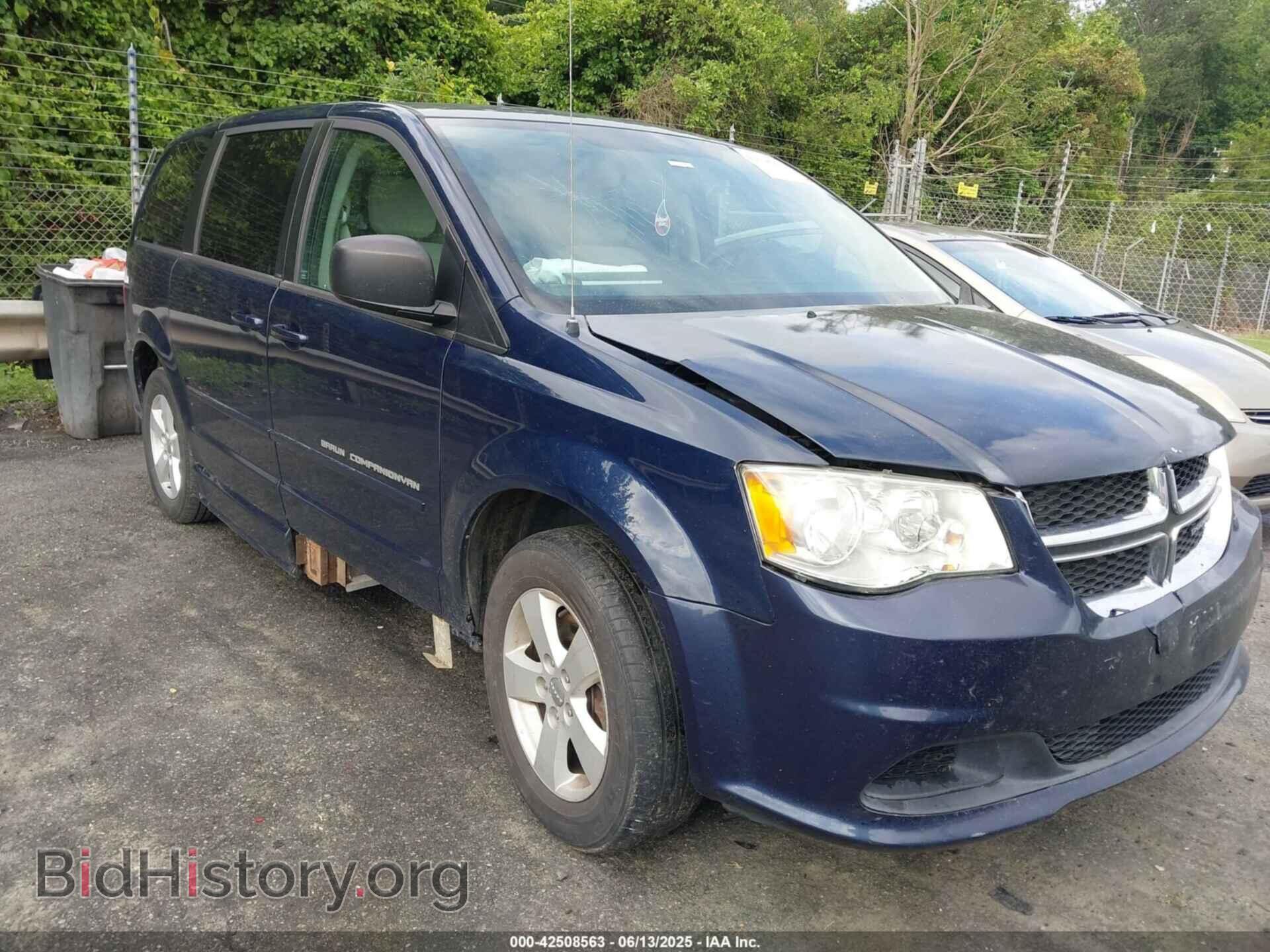 Photo 2C4RDGBG9DR772765 - DODGE GRAND CARAVAN 2013