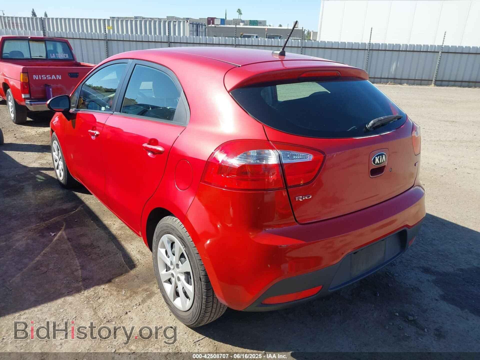 2013 KIA RIO - VIN: KNADM5A34D6229440 - Фото 3