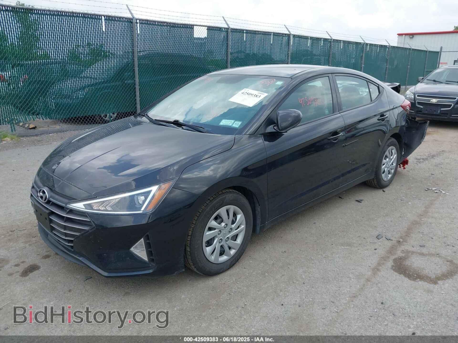 2019 HYUNDAI ELANTRA - VIN: 5NPD74LF2KH490855 - Фото 2