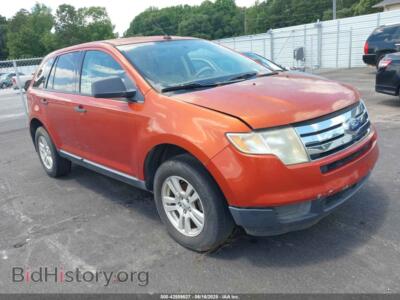 2007 Ford EDGE SE, orange — VIN 2FMDK36C27BA30135, IAAI