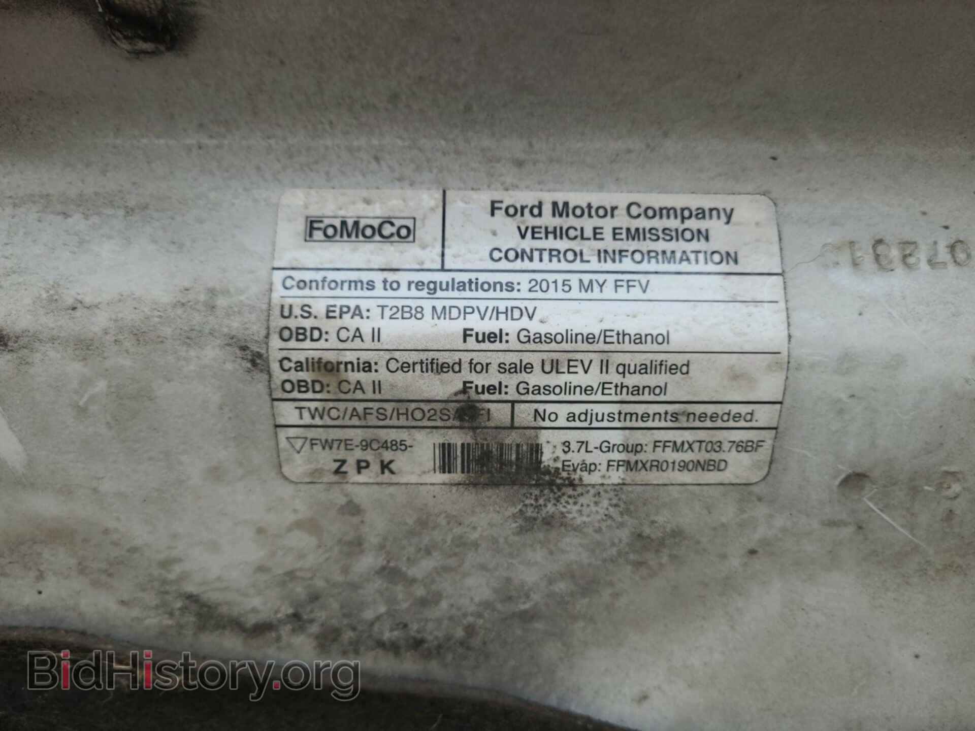 2015 FORD TRANSIT - VIN: 1FTNE2YM3FKB30037 - Фото 8