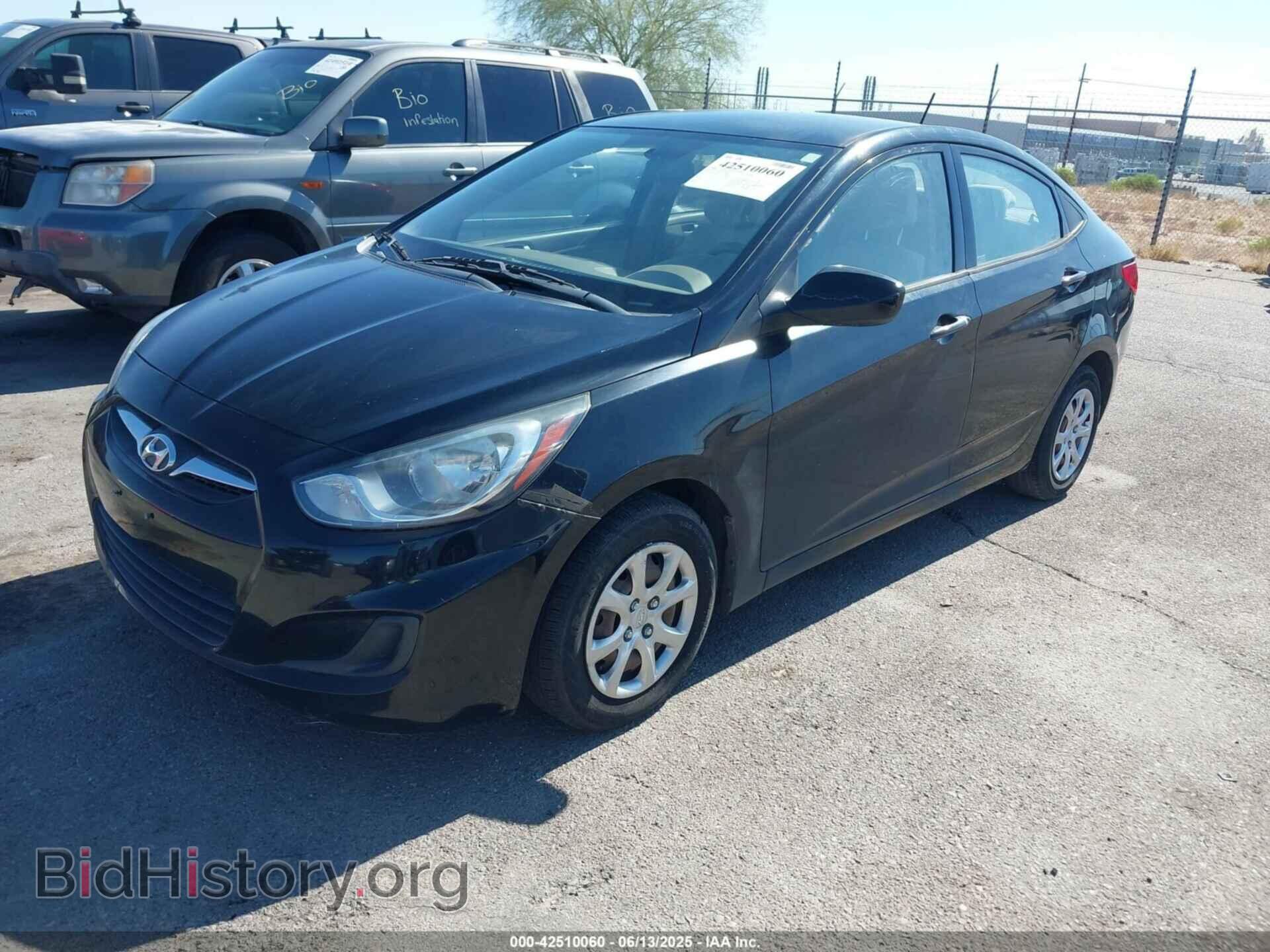 2013 HYUNDAI ACCENT - VIN: KMHCT4AE2DU459689 - Фото 2