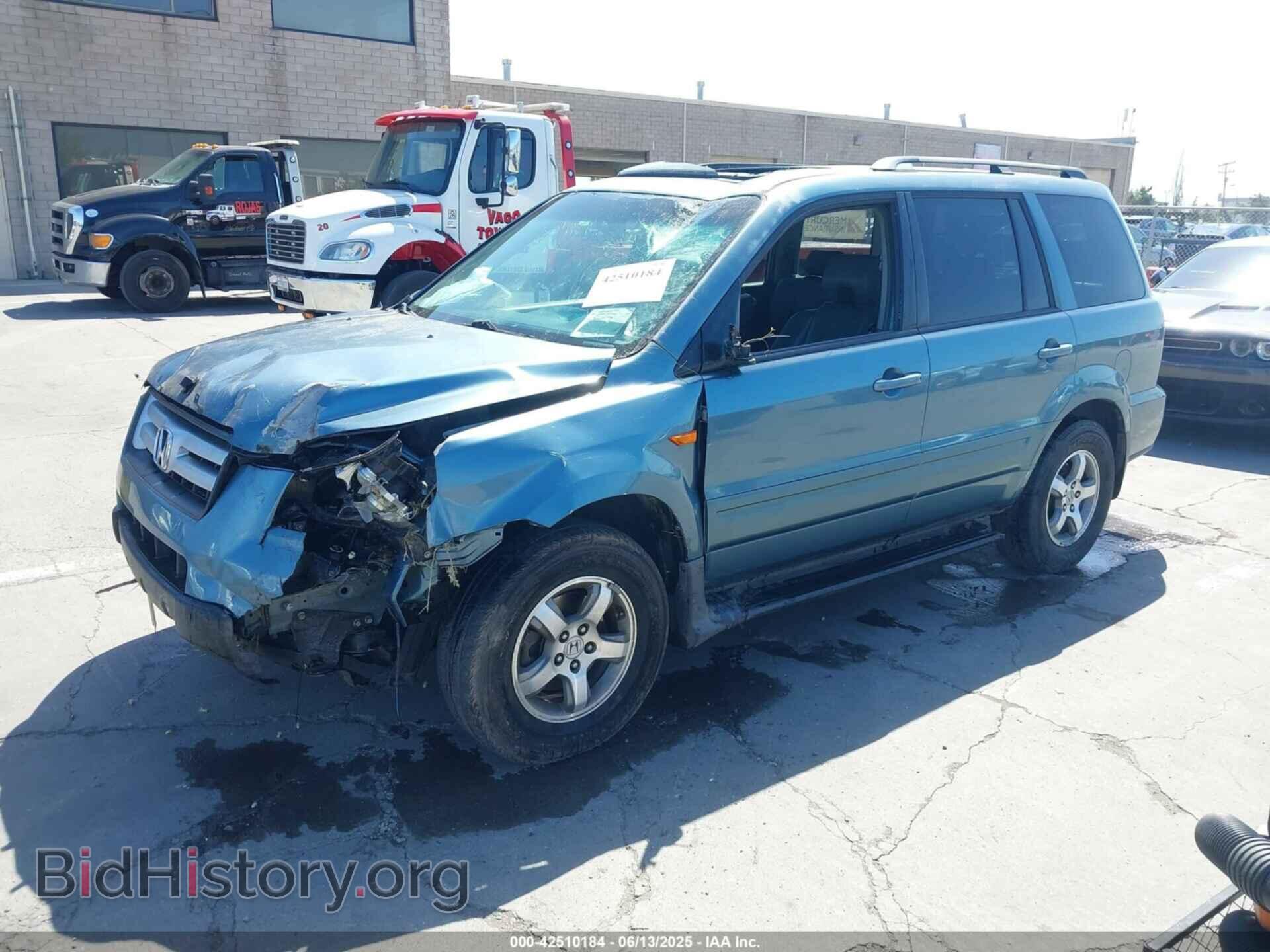 2007 HONDA PILOT - VIN: 5FNYF28527B006357 - Фото 2