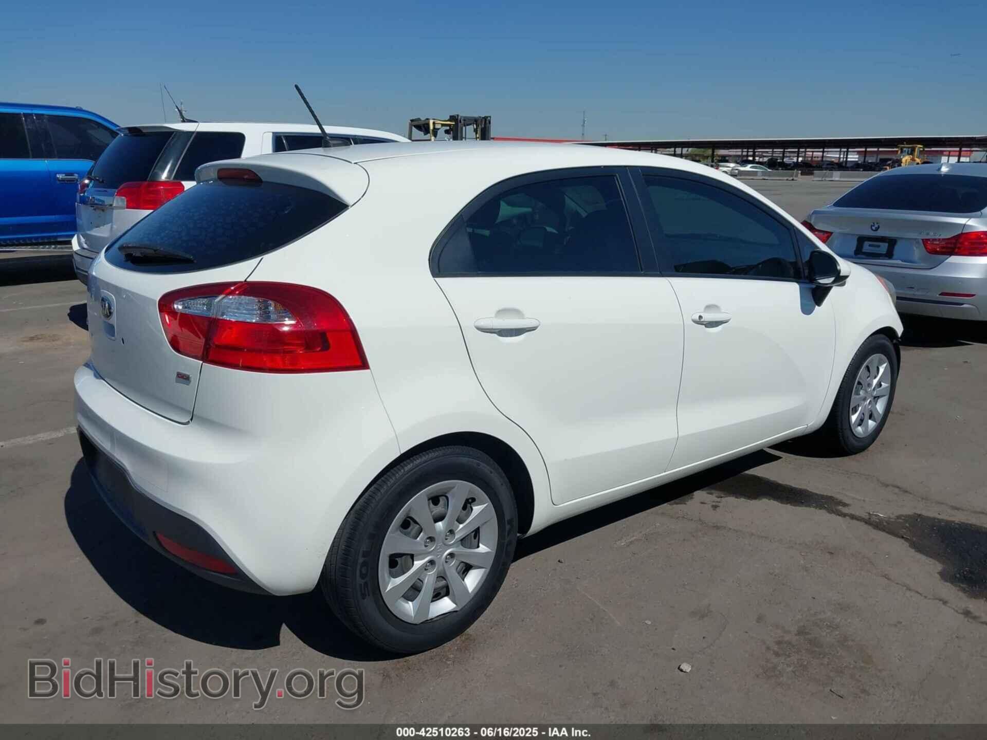 2013 KIA RIO - VIN: KNADM5A33D6316293 - Фото 4