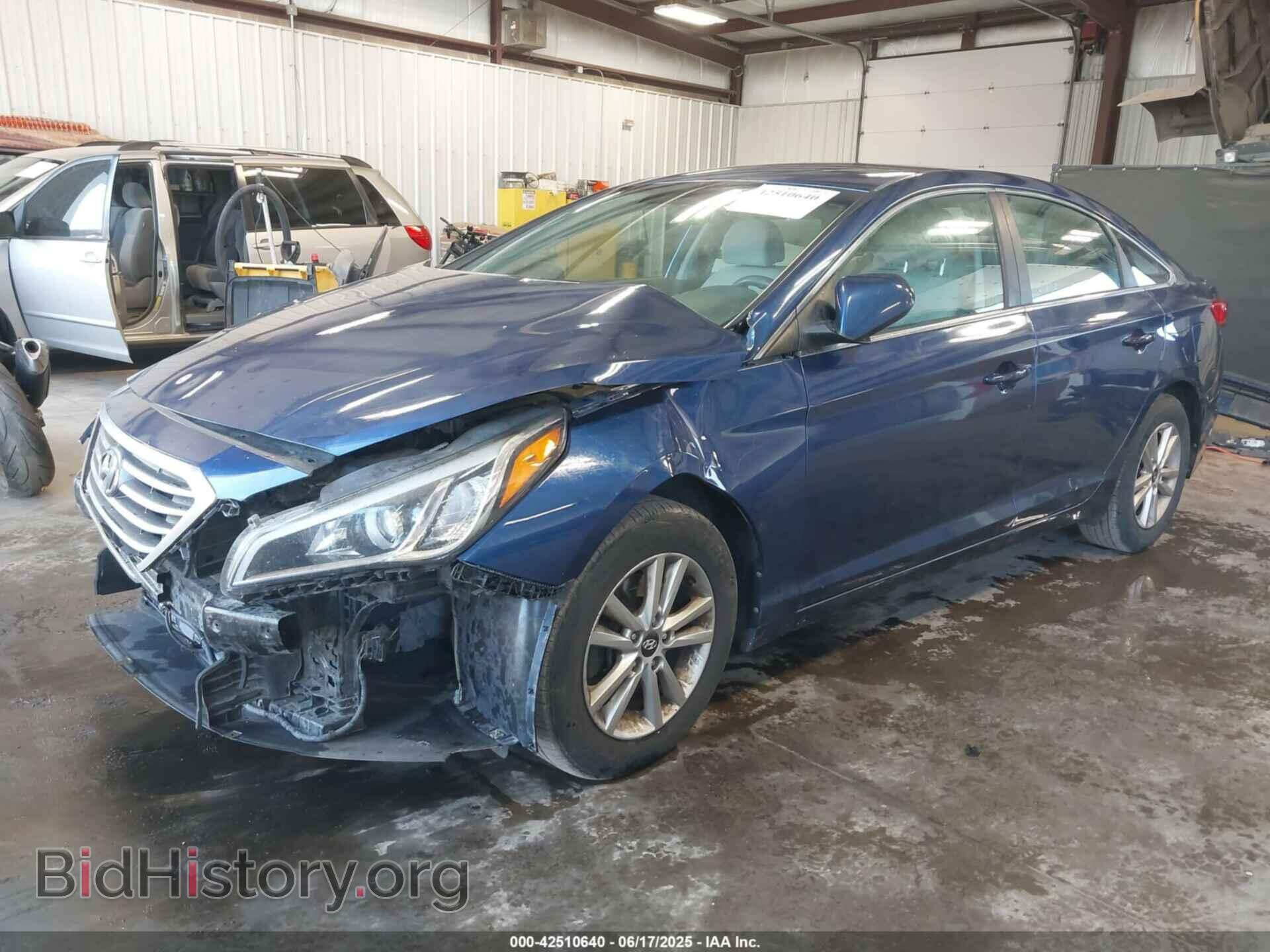 2015 HYUNDAI SONATA - VIN: 5NPE24AF3FH061302 - Фото 2