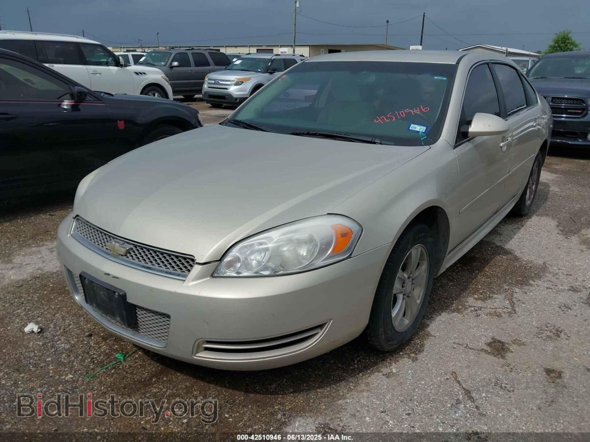2012 CHEVROLET IMPALA - VIN: 2G1WF5E32C1321399 - Фото 2