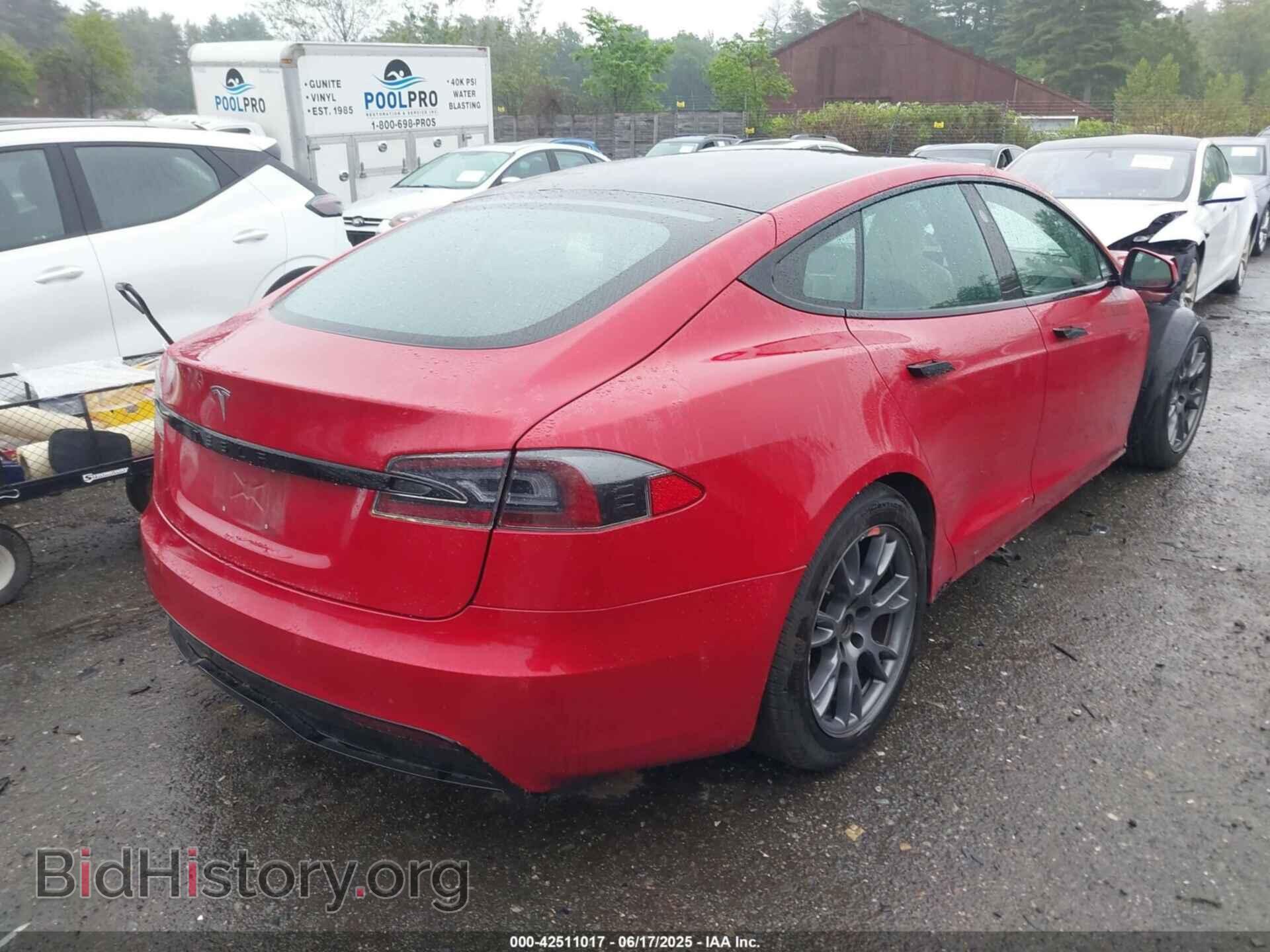 2021 TESLA MODEL S - VIN: 5YJSA1E53MF428488 - Фото 4