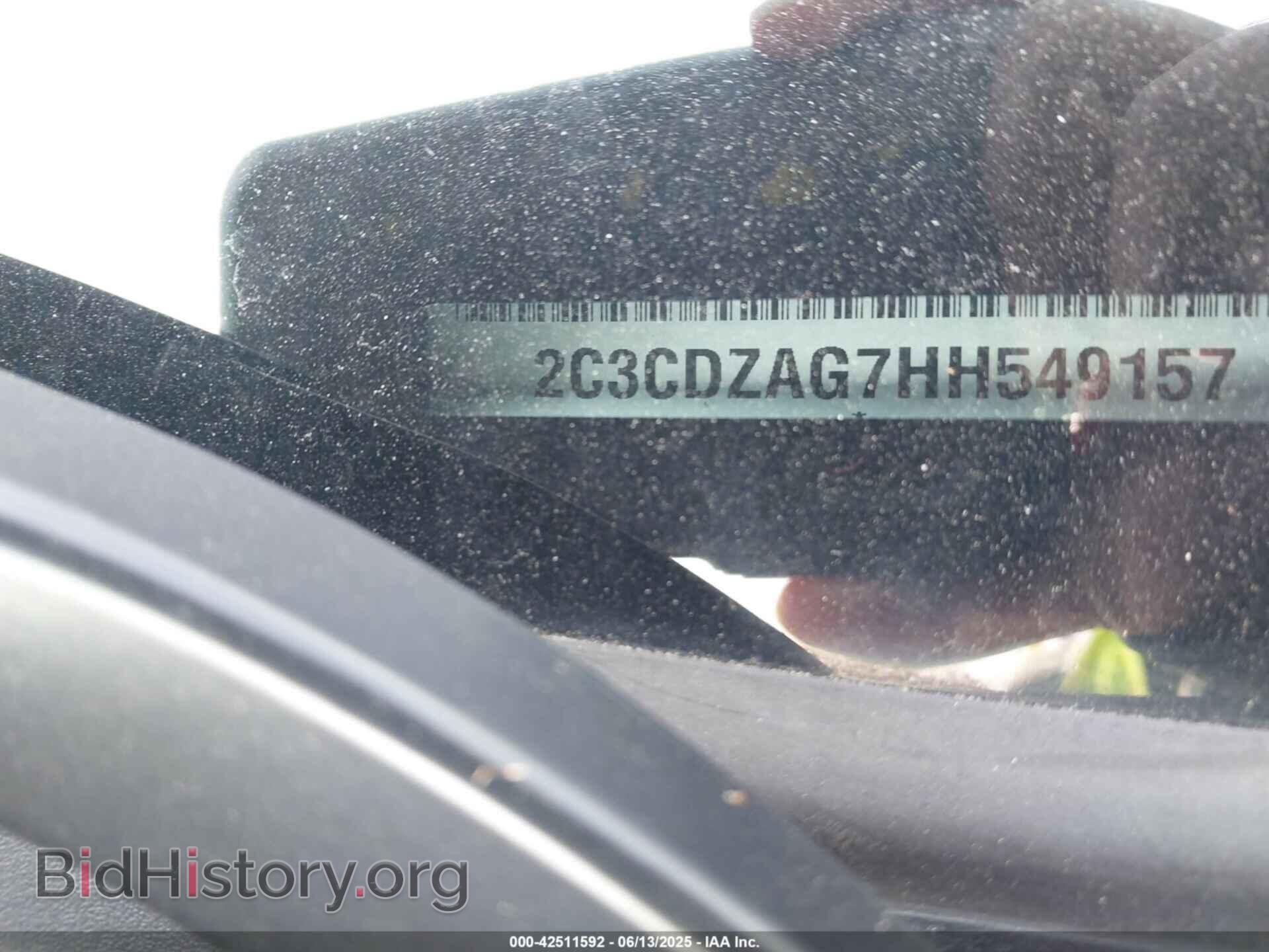 2017 DODGE CHALLENGER - VIN: 2C3CDZAG7HH549157 - Фото 9