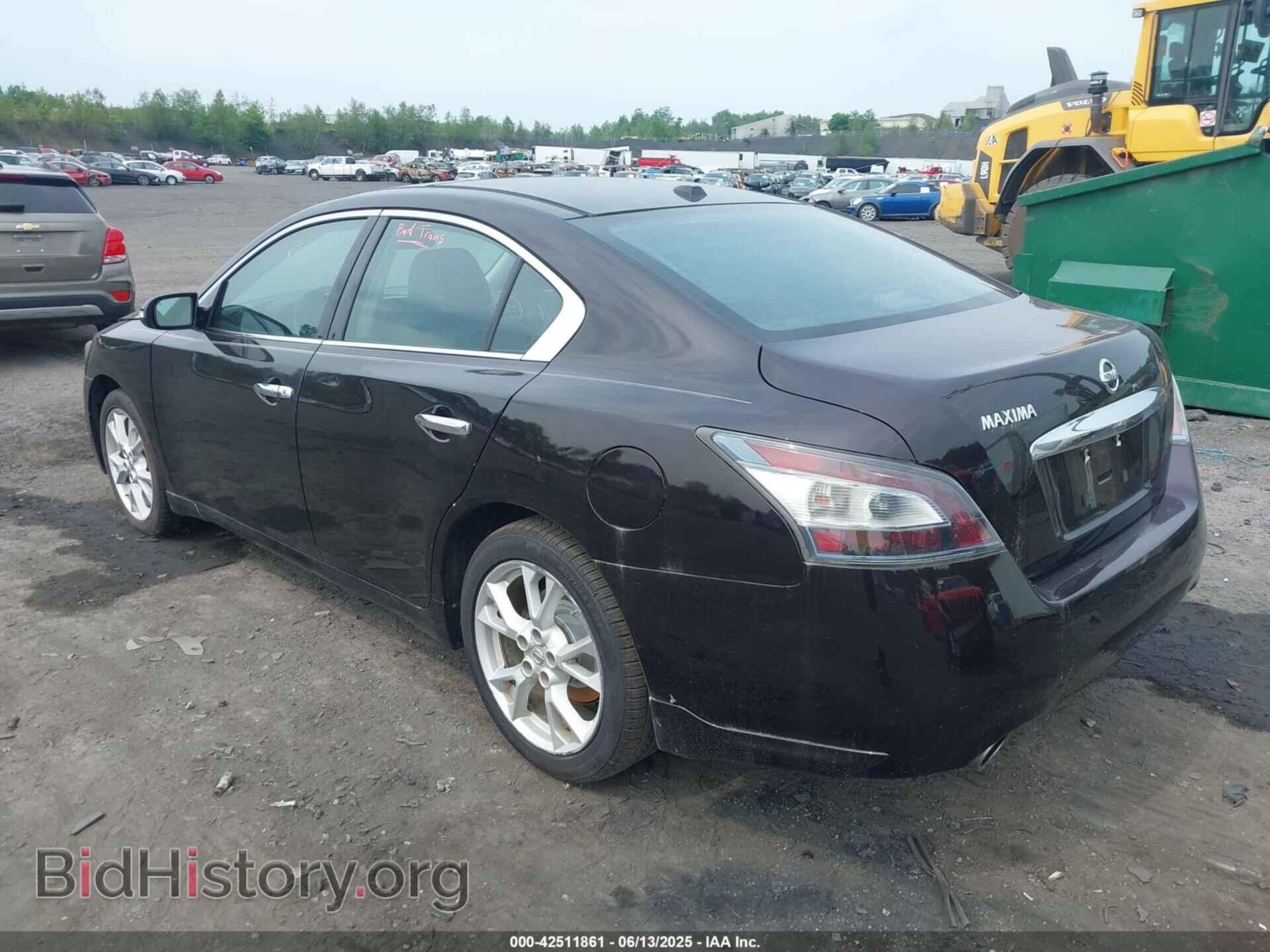 2014 NISSAN MAXIMA - VIN: 1N4AA5AP2EC489345 - Фото 3