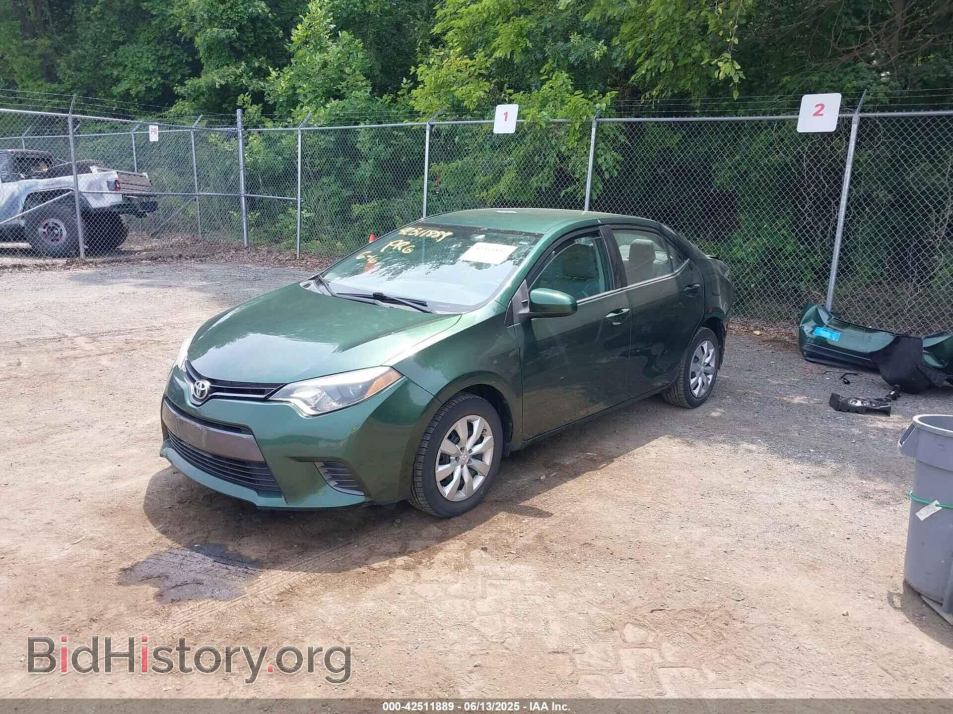 2015 TOYOTA COROLLA - VIN: 2T1BURHEXFC399113 - Photo 2