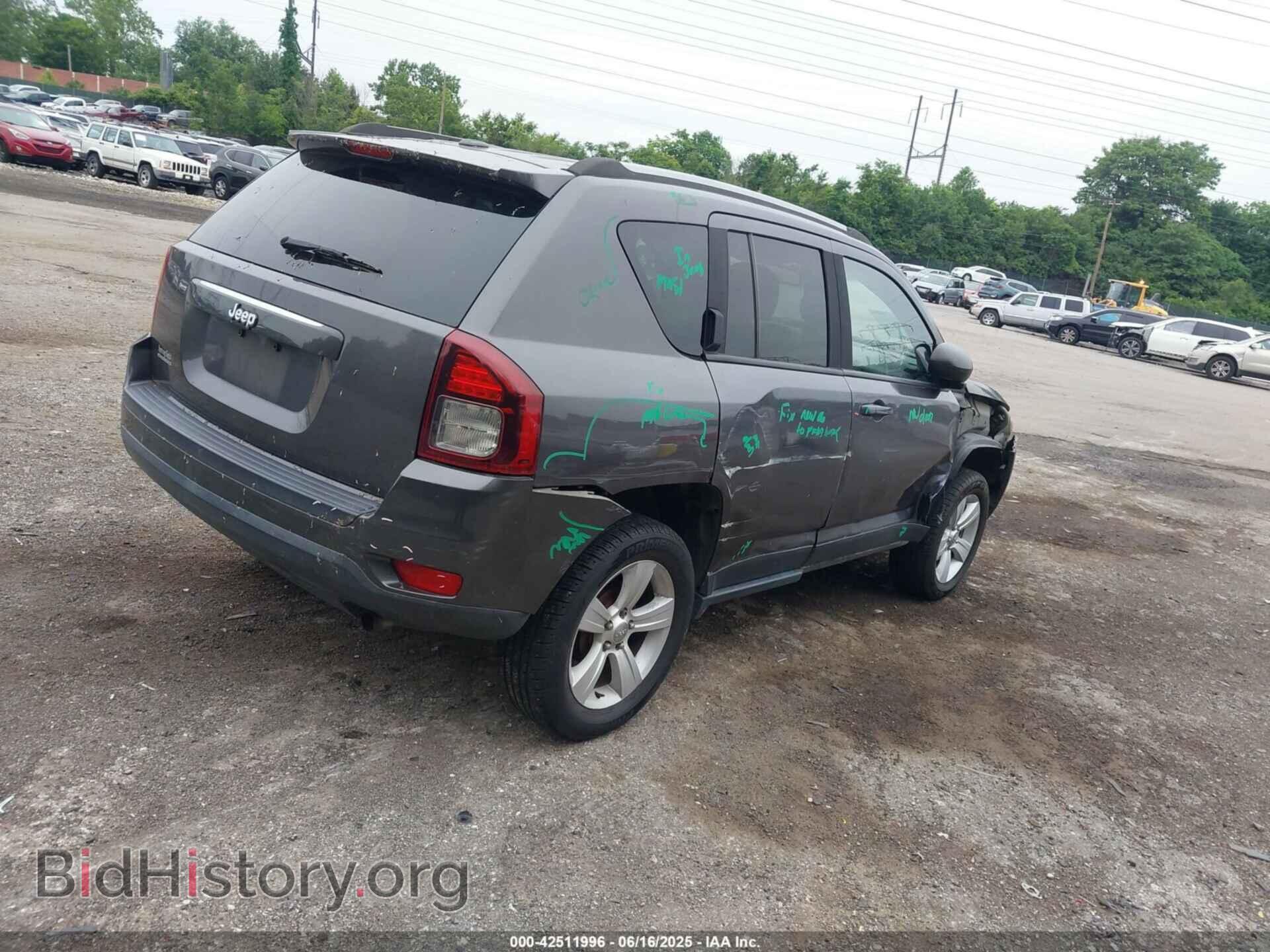 2015 JEEP COMPASS - VIN: 1C4NJCBB1FD402632 - Фото 4