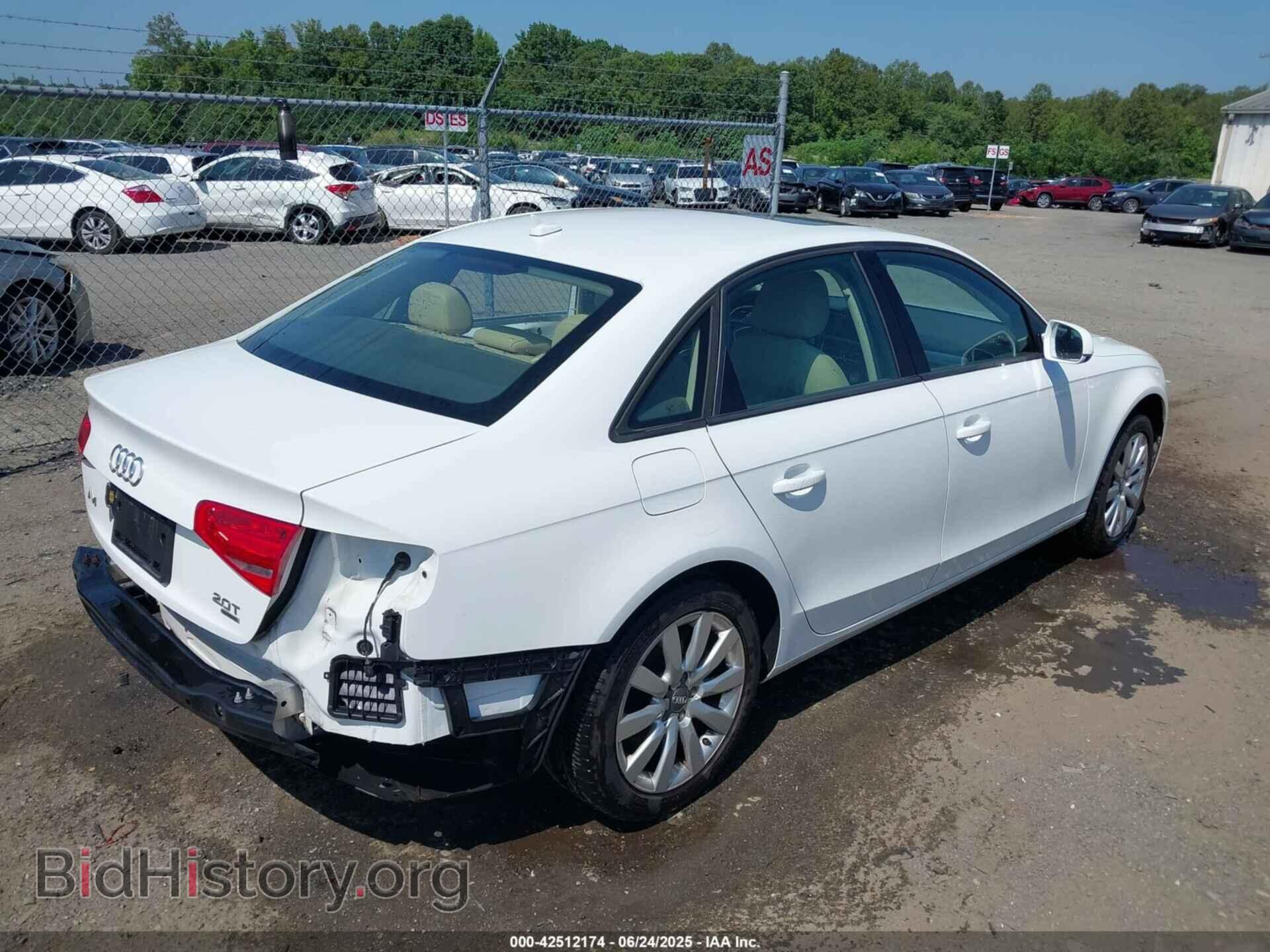 2014 AUDI A4 - VIN: WAUBFAFL8EN018199 - Фото 4