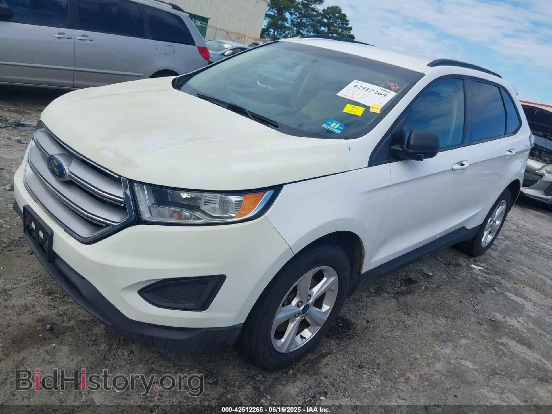 2015 FORD EDGE - VIN: 2FMTK4G83FBB36894 - Фото 2