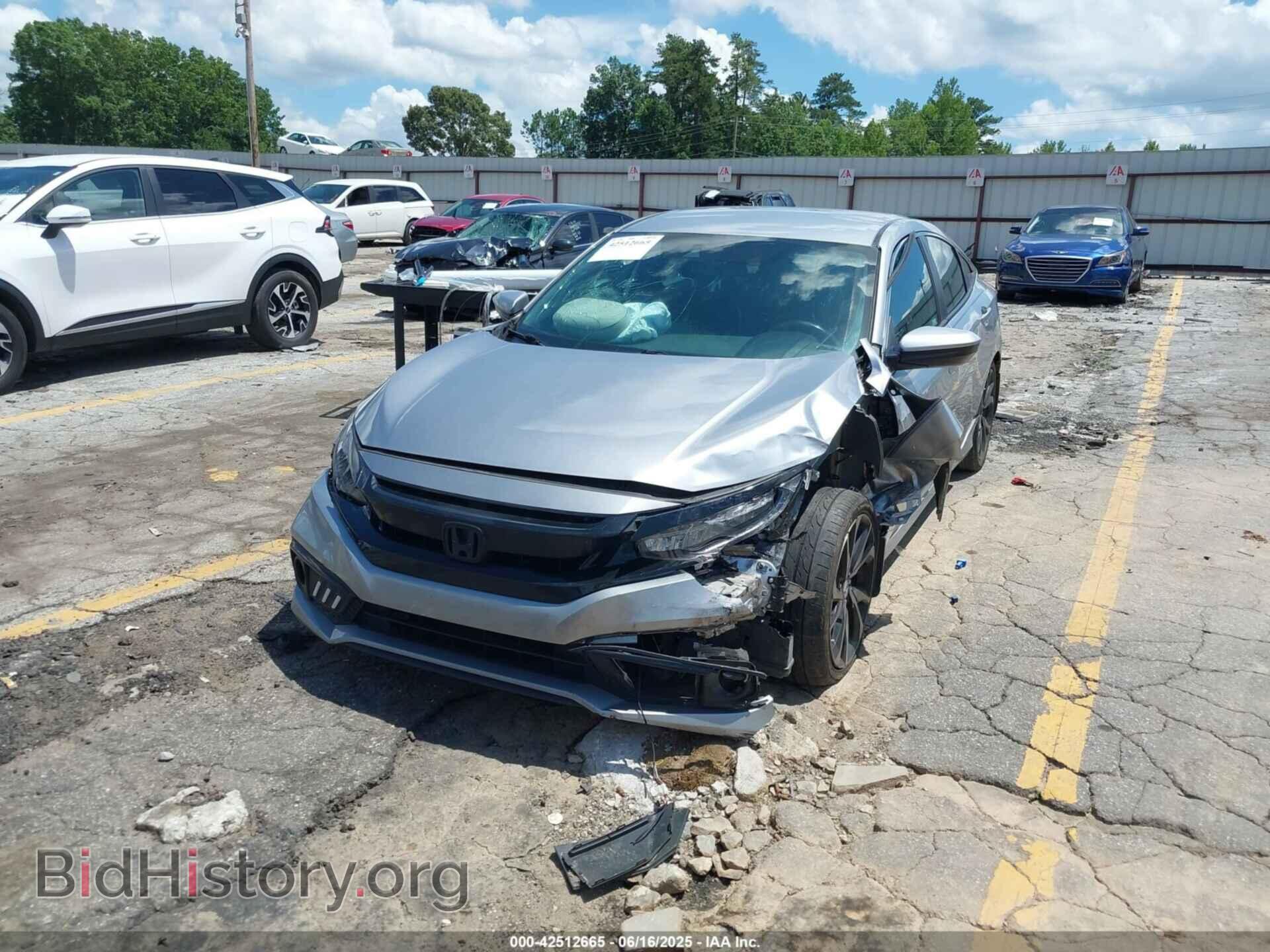 2020 HONDA CIVIC - VIN: 19XFC2F89LE010032 - Фото 2
