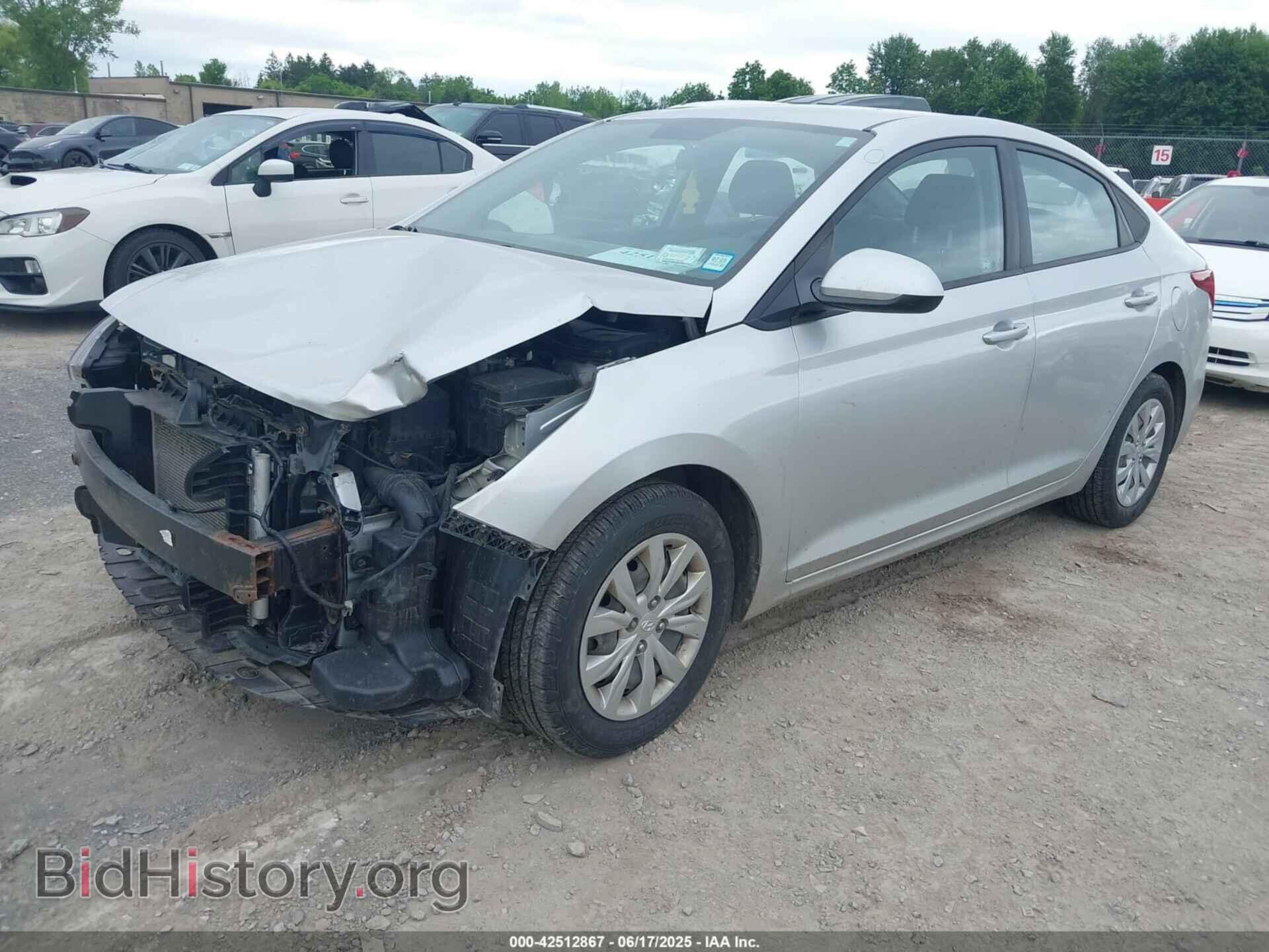 2019 HYUNDAI ACCENT - VIN: 3KPC24A31KE079471 - Фото 2