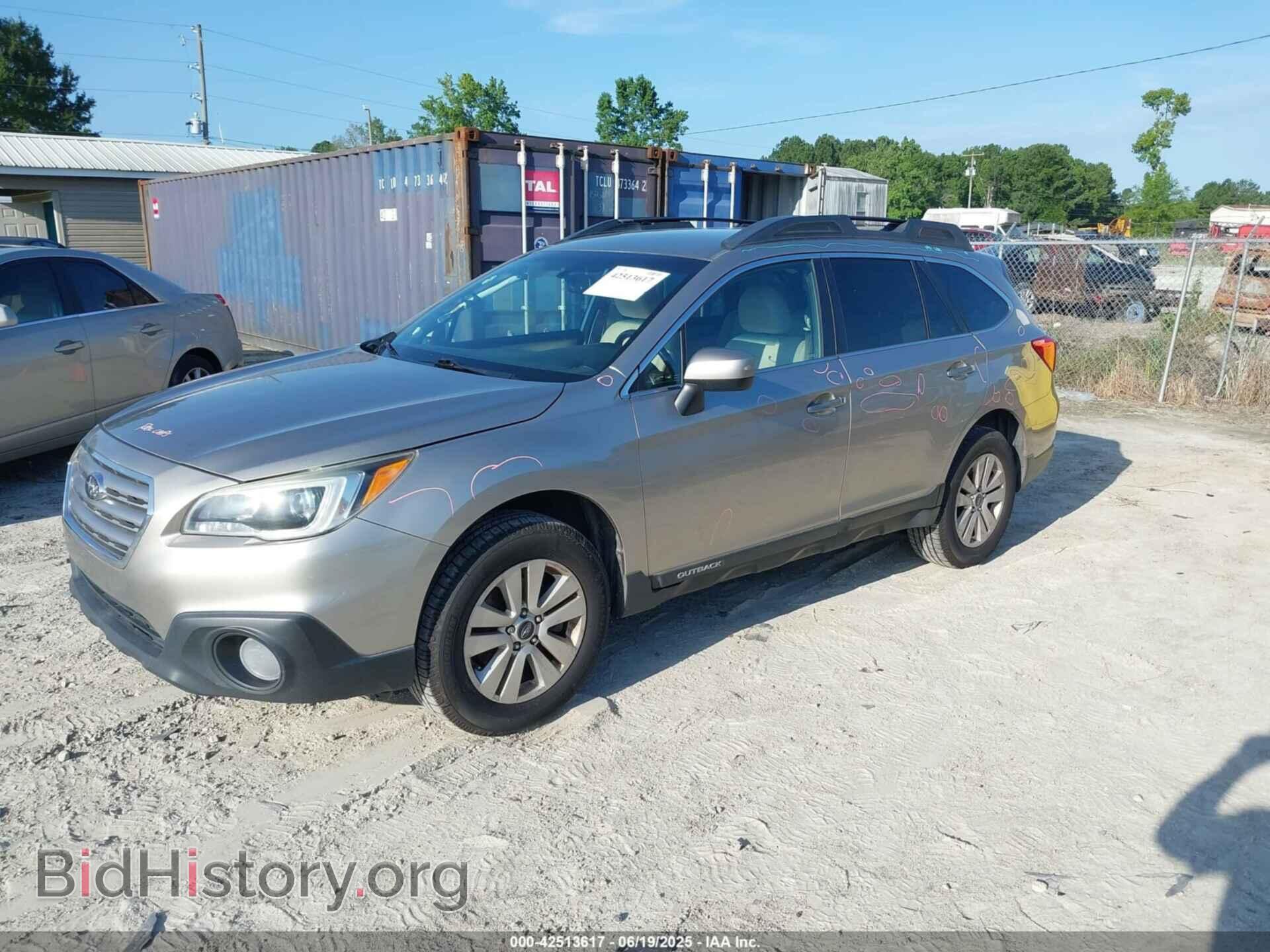 2015 SUBARU OUTBACK - VIN: 4S4BSBCC3F3294680 - Фото 2
