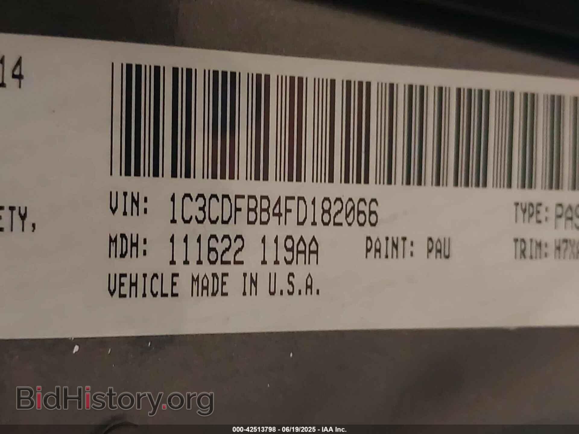 2015 DODGE DART - VIN: 1C3CDFBB4FD182066 - Фото 9