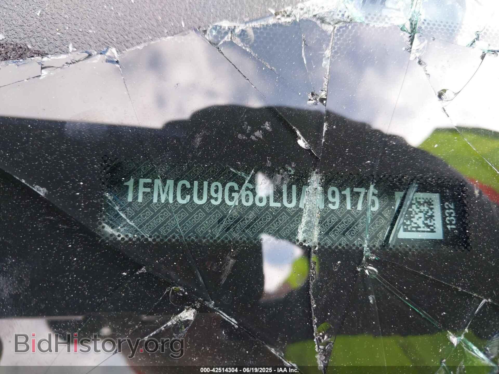 2020 FORD ESCAPE - VIN: 1FMCU9G68LUA19176 - Photo 9