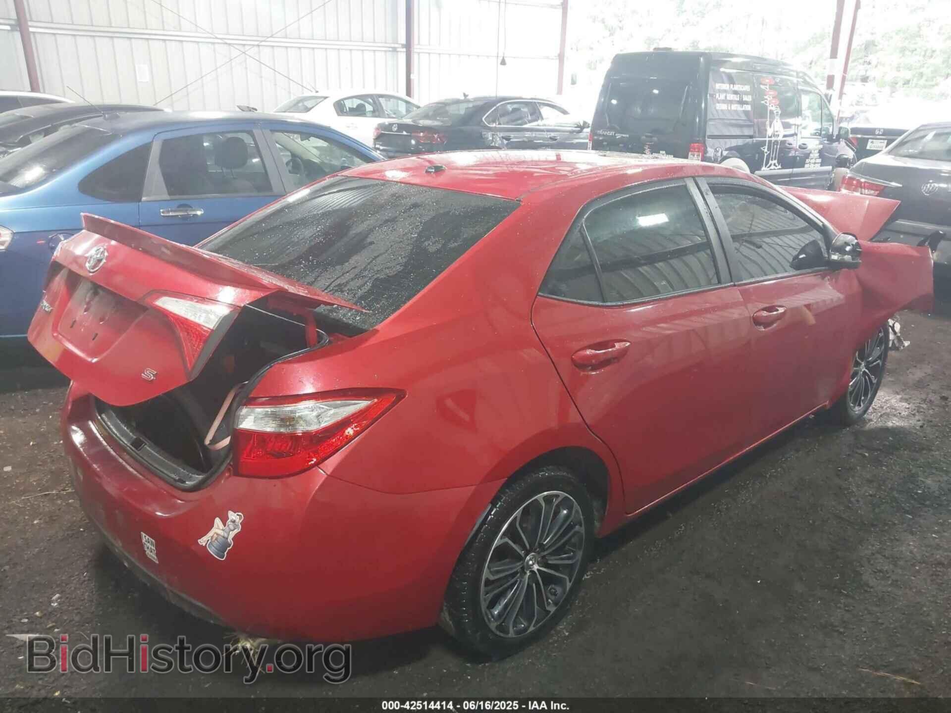 2016 TOYOTA COROLLA - VIN: 2T1BURHEXGC680345 - Фото 4