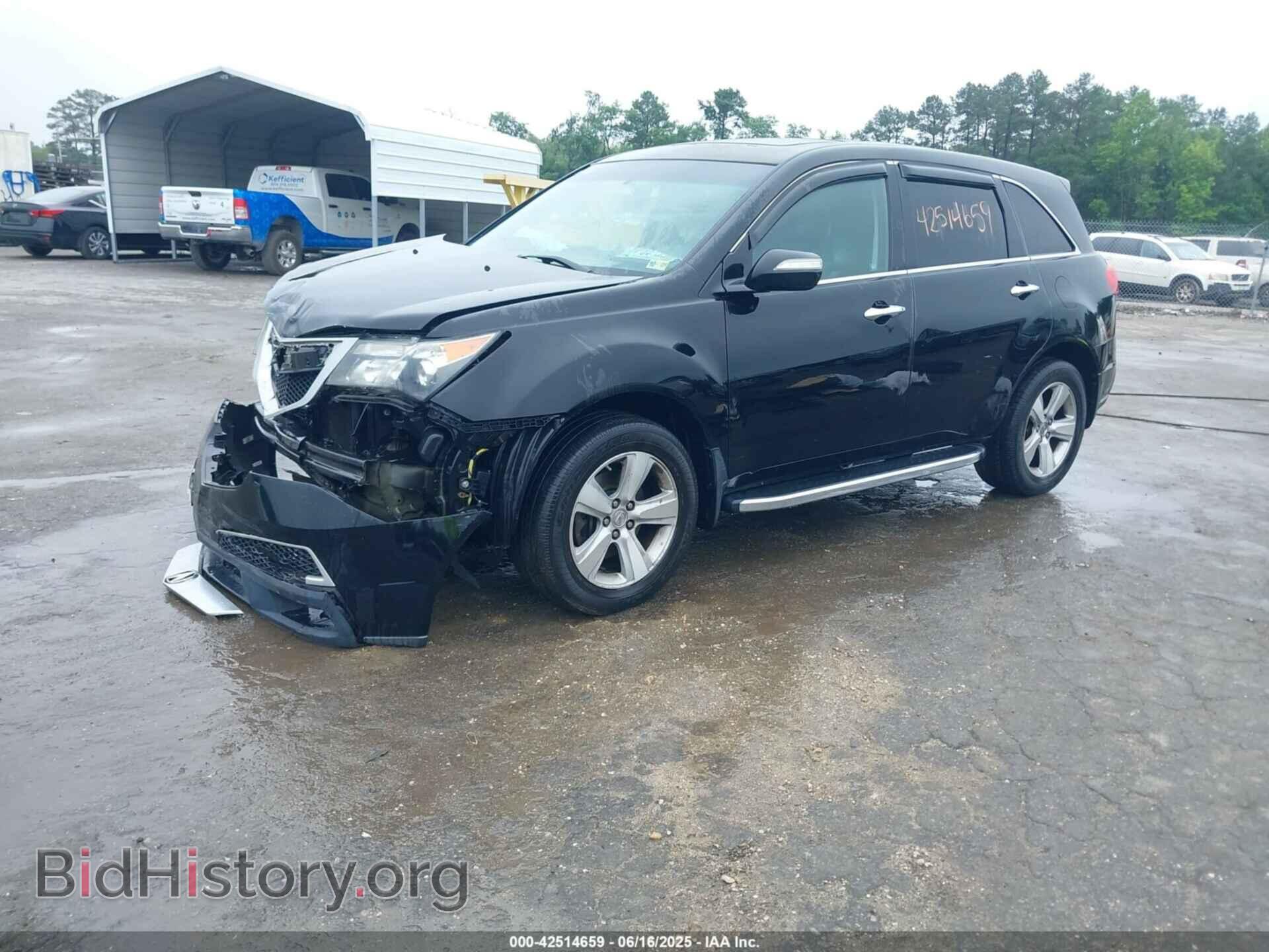 2011 ACURA MDX - VIN: 2HNYD2H24BH502236 - Фото 2