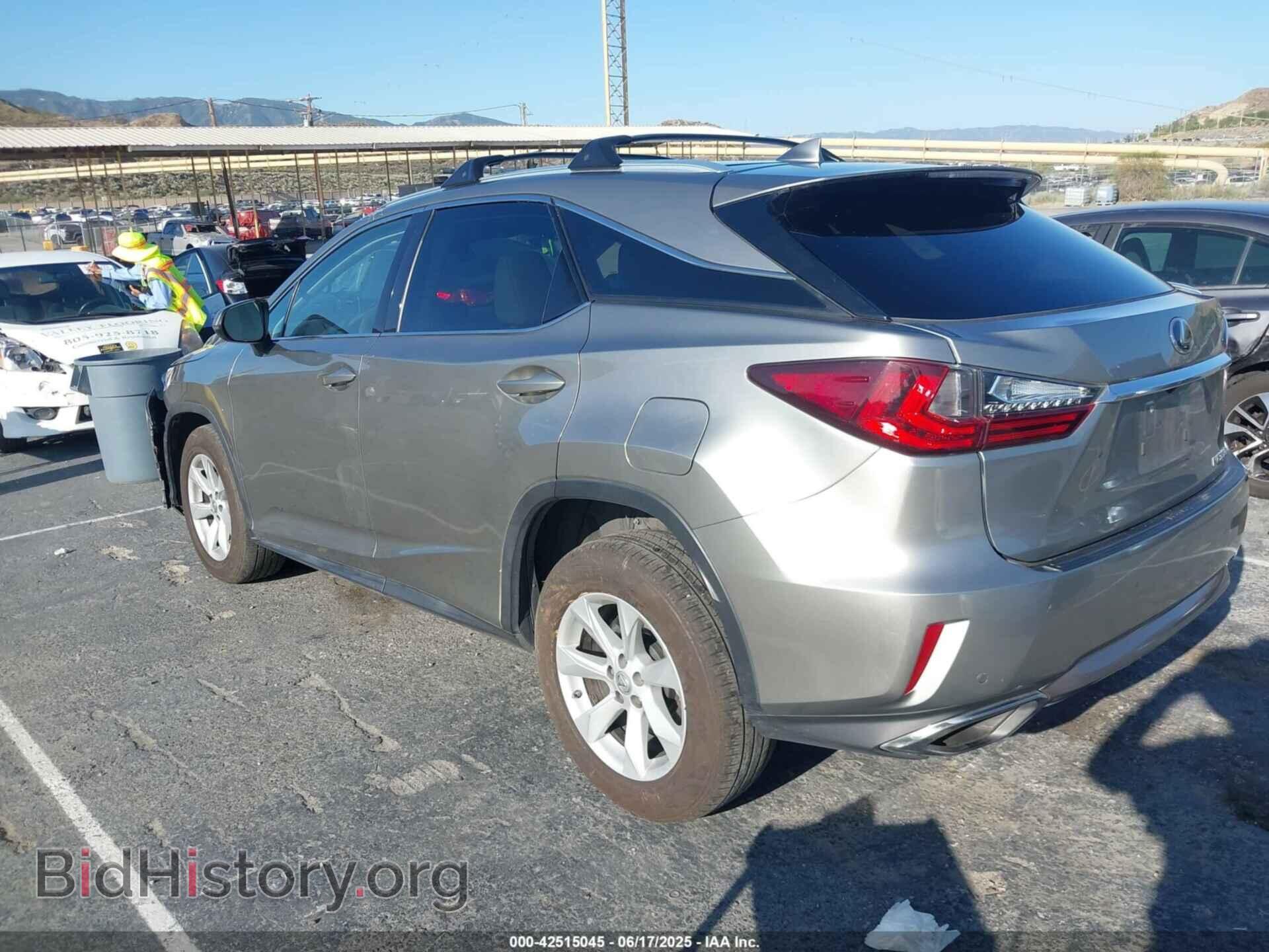 2017 LEXUS RX 350 - VIN: 2T2ZZMCAXHC038101 - Фото 3