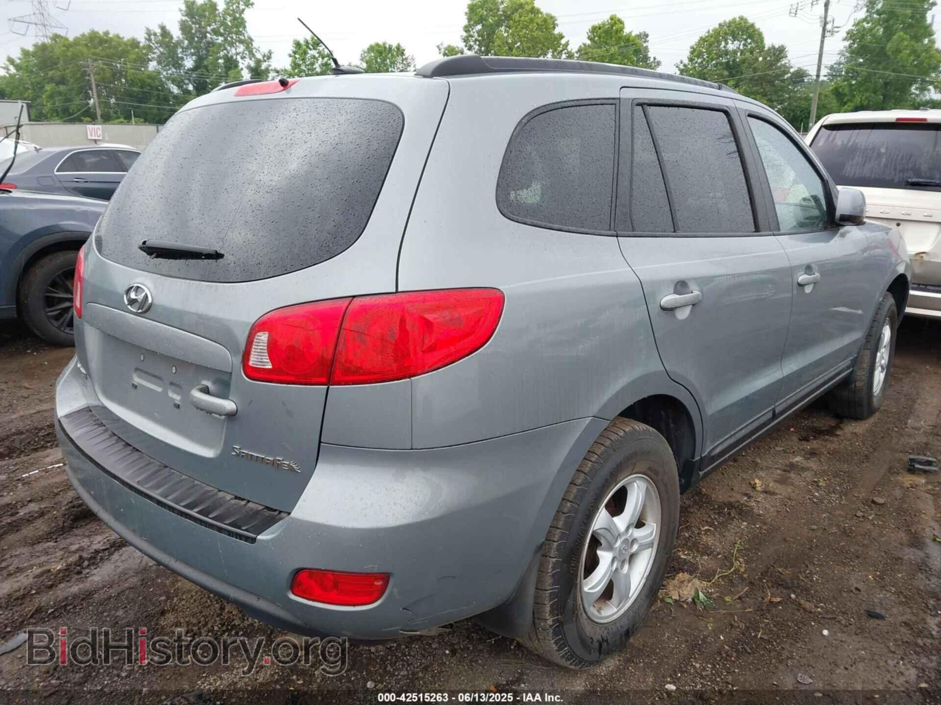 2008 HYUNDAI SANTA FE - VIN: 5NMSG13D28H211768 - Фото 4