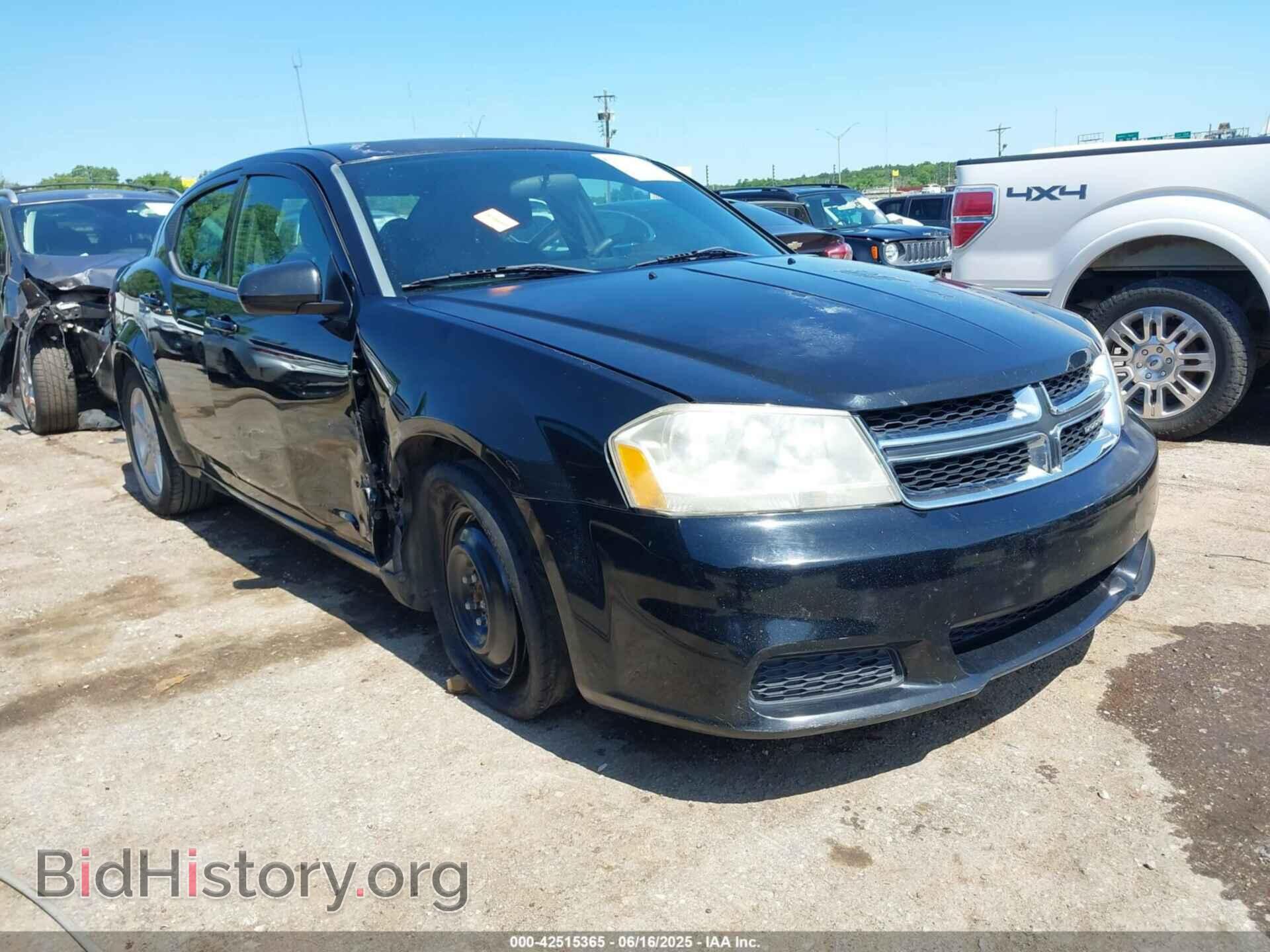 Photo 1C3CDZCB6CN280456 - DODGE AVENGER 2012