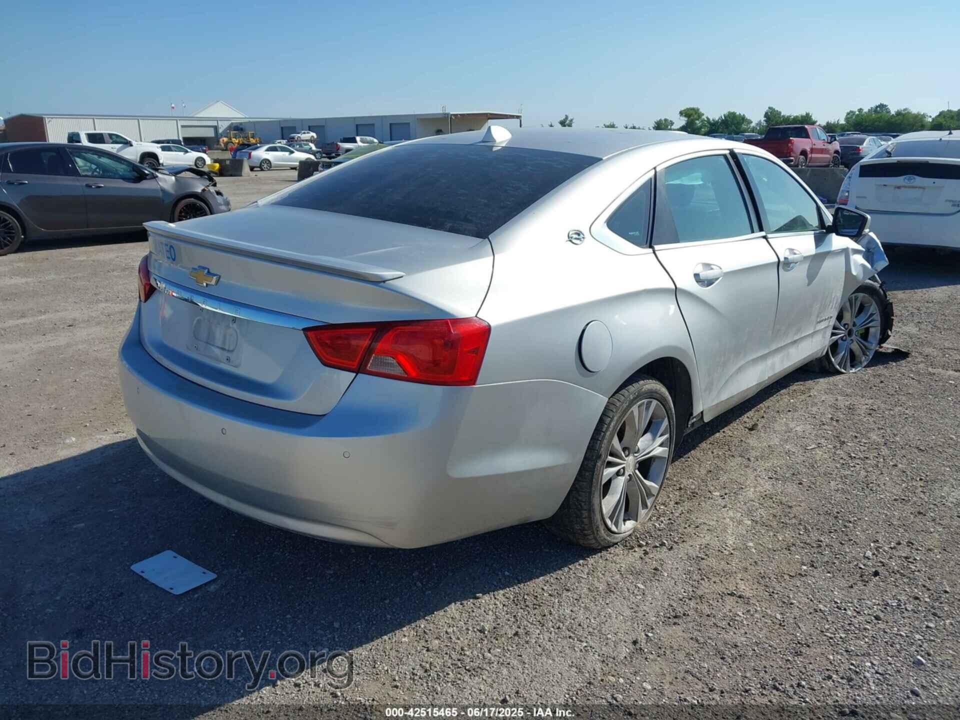 2014 CHEVROLET IMPALA - VIN: 1G1125S38EU130197 - Фото 4