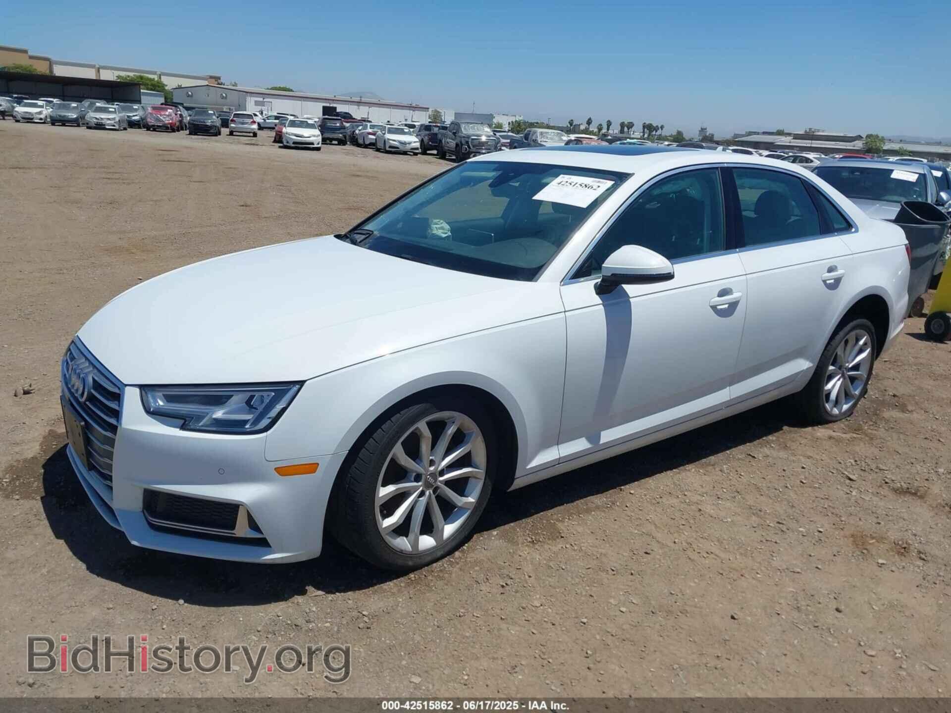 2019 AUDI A4 - VIN: WAUHMAF44KN006880 - Фото 2