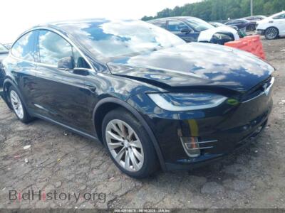 2017 Tesla MODEL X 100d/75d/90d, black — VIN 5YJXCAE26HF076843, IAAI