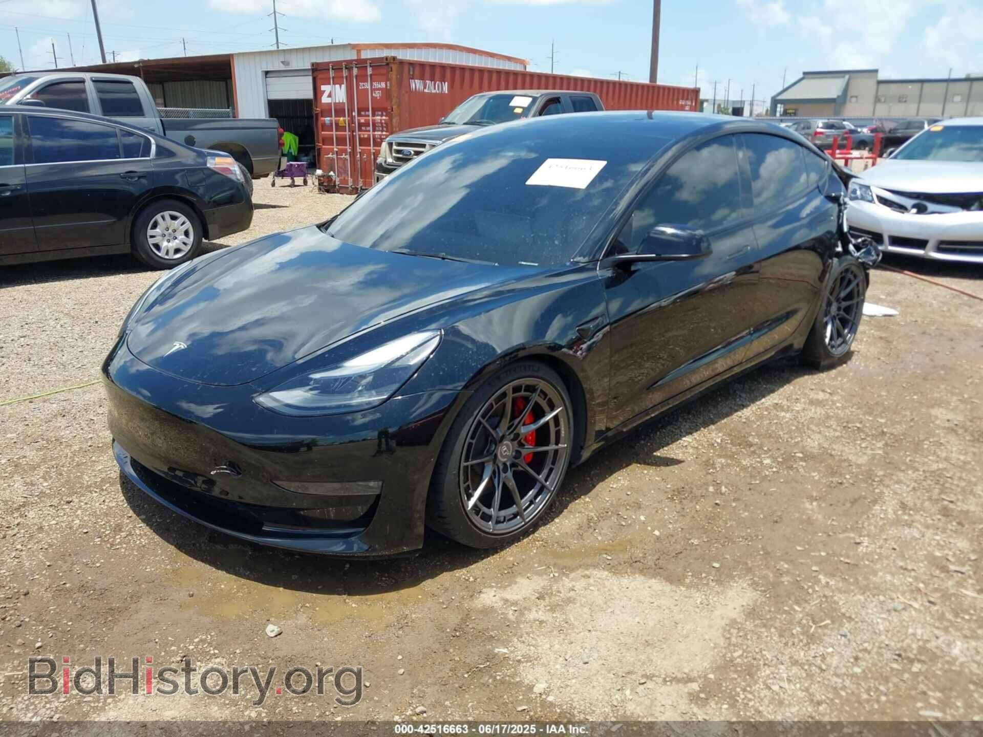 2022 TESLA MODEL 3 - VIN: 5YJ3E1EC1NF265266 - Фото 2