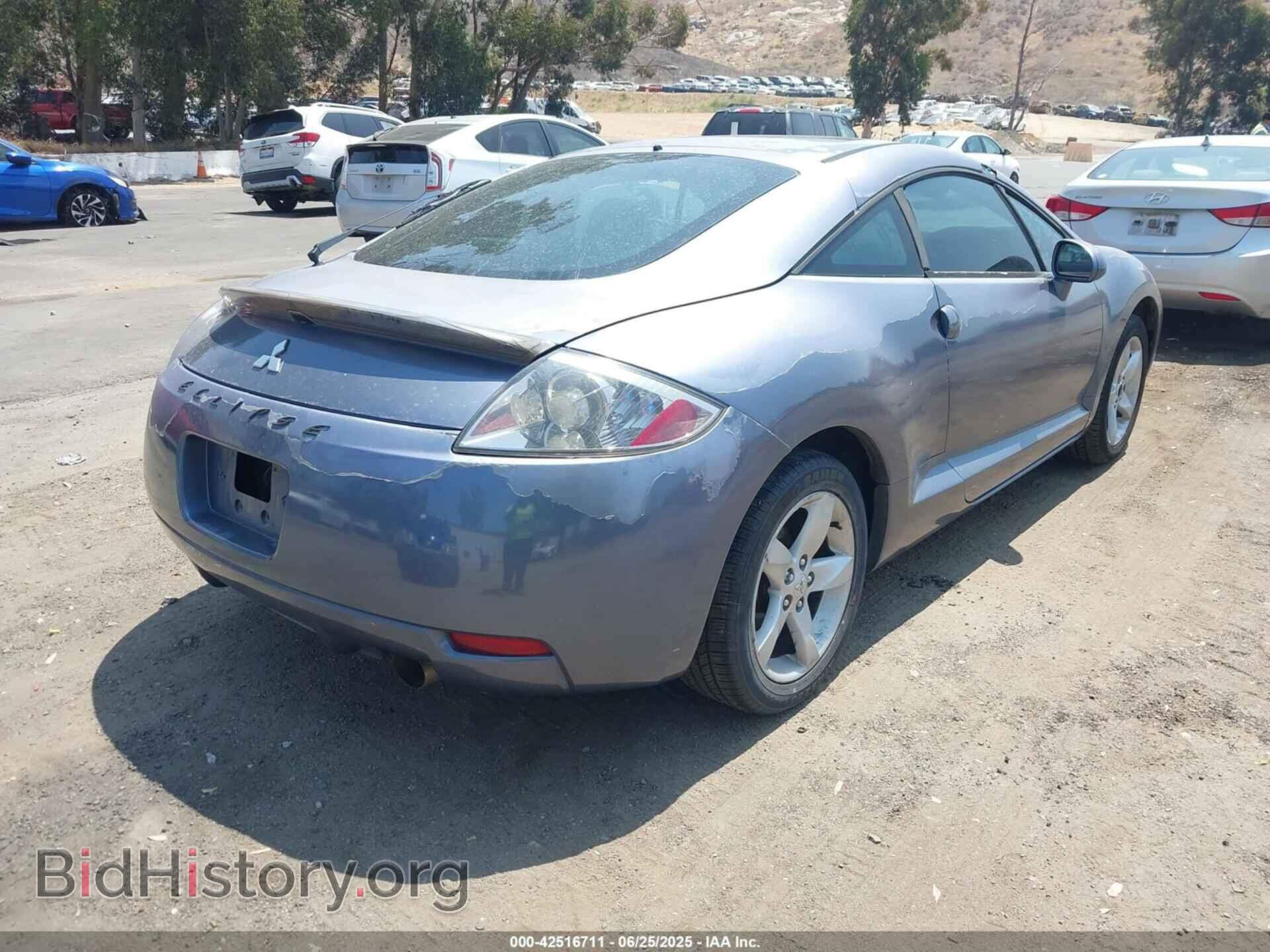 2007 MITSUBISHI ECLIPSE - VIN: 4A3AK24F27E022021 - Photo 4