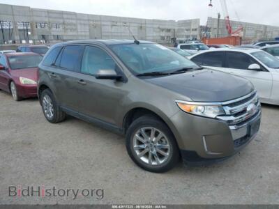 2013 Ford EDGE SEL, коричневый — VIN 2FMDK3JC6DBB06023, IAAI