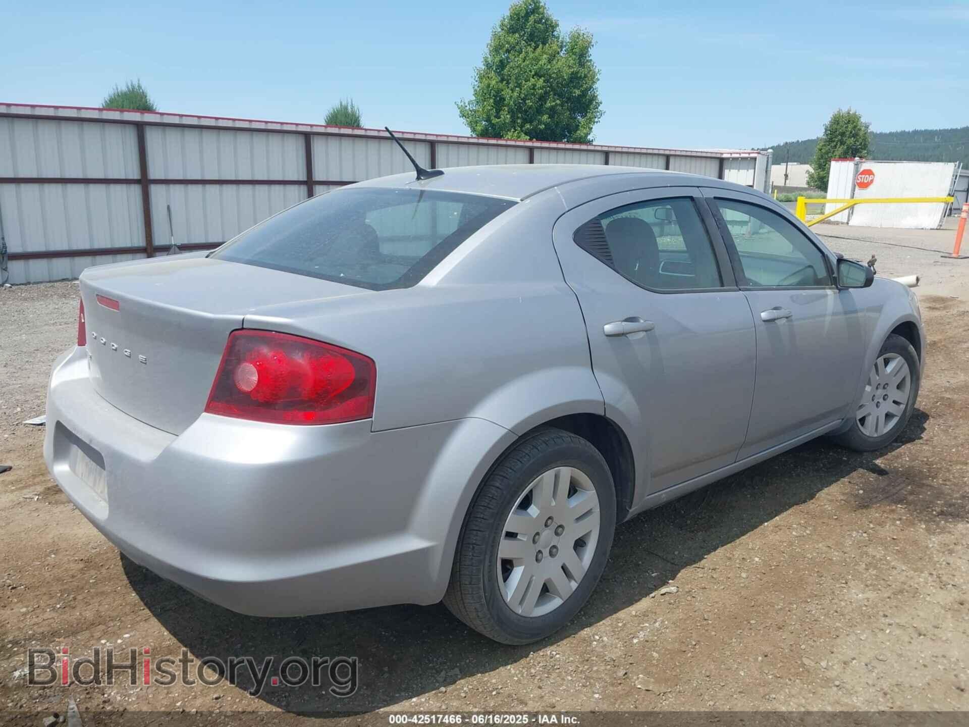 2013 DODGE AVENGER - VIN: 1C3CDZAB1DN742474 - Фото 4