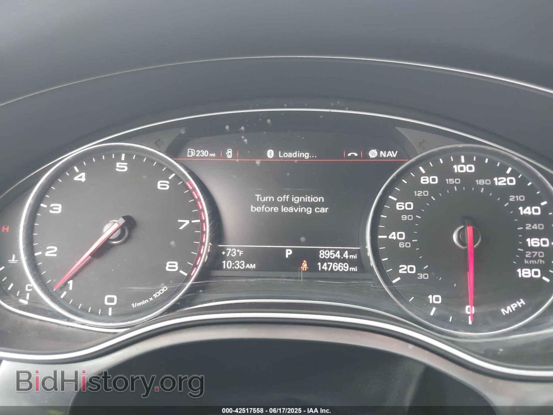 2014 AUDI A6 - VIN: WAUGFAFC4EN036012 - Photo 7