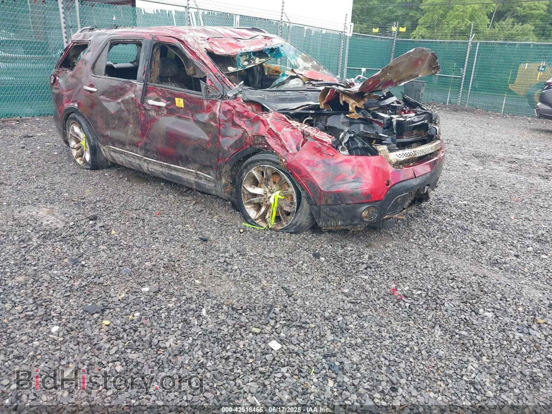 Photo 1FM5K8D86EGA98525 - FORD EXPLORER 2014