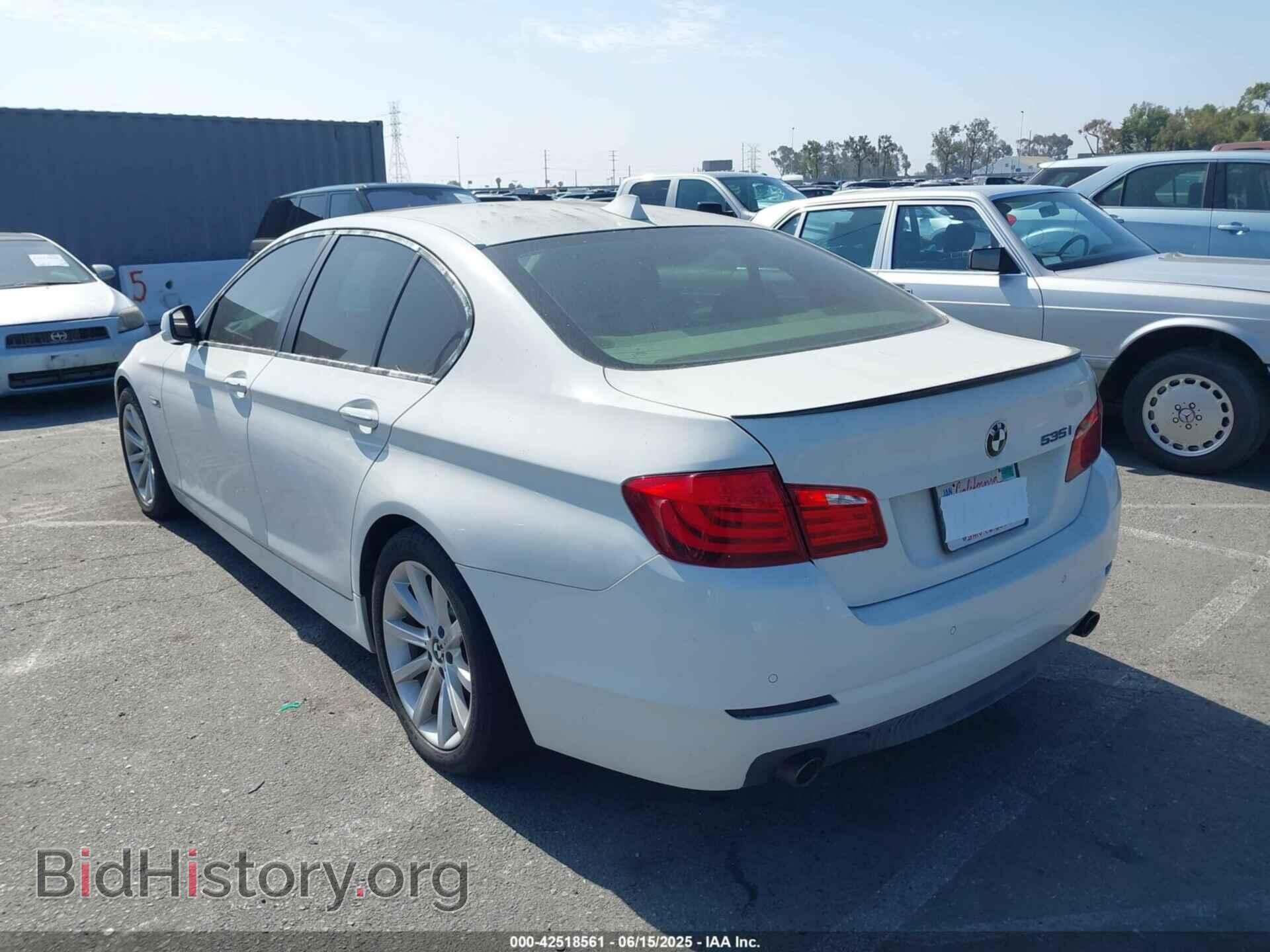 2012 BMW 535I - VIN: WBAFR7C50CC809336 - Фото 3