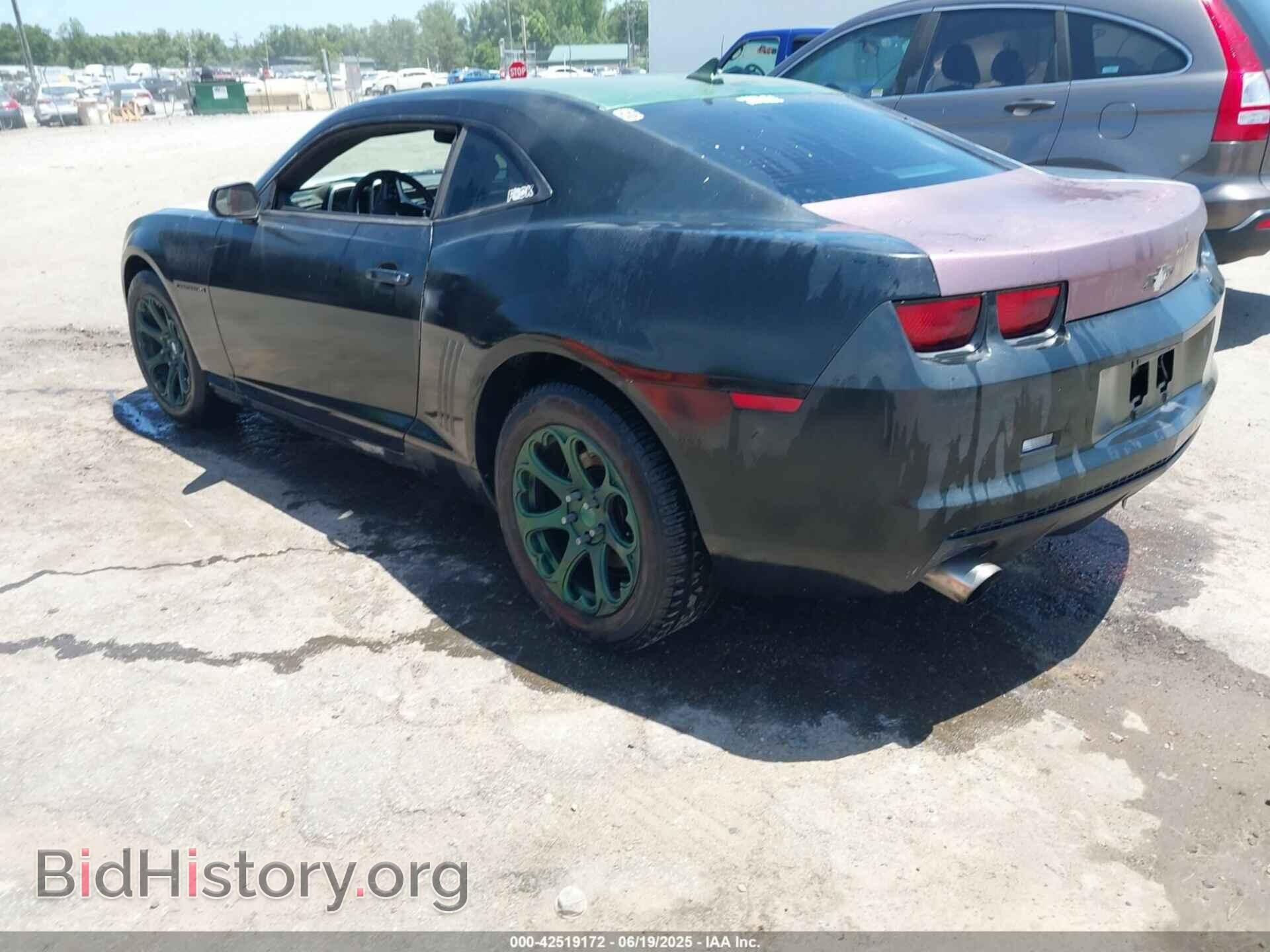 2012 CHEVROLET CAMARO - VIN: 2G1FA1E30C9206230 - Фото 3