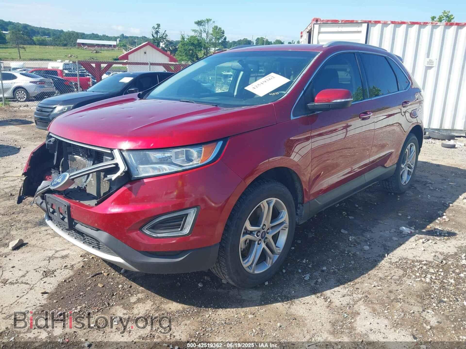 2017 FORD EDGE - VIN: 2FMPK3K86HBC63015 - Фото 2