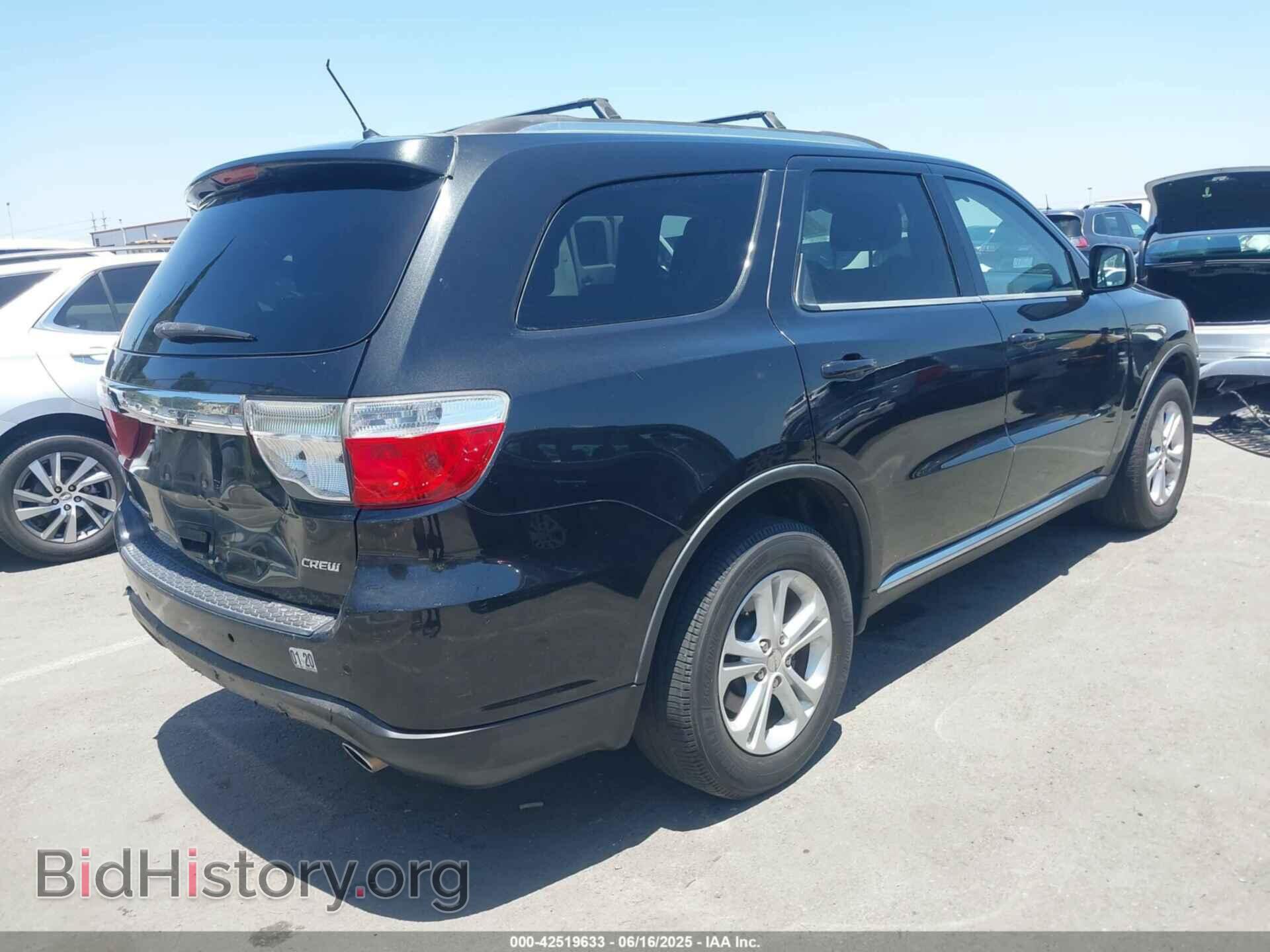 2012 DODGE DURANGO - VIN: 1C4SDHDT5CC178179 - Фото 4