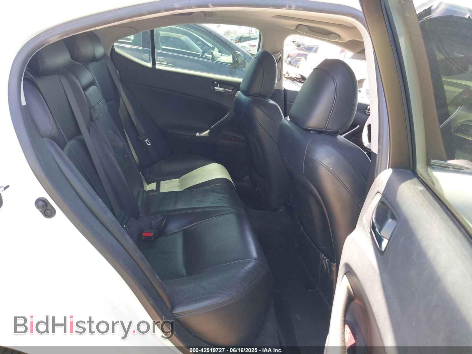 2008 LEXUS IS 250 - VIN: JTHBK262285078624 - Фото 8