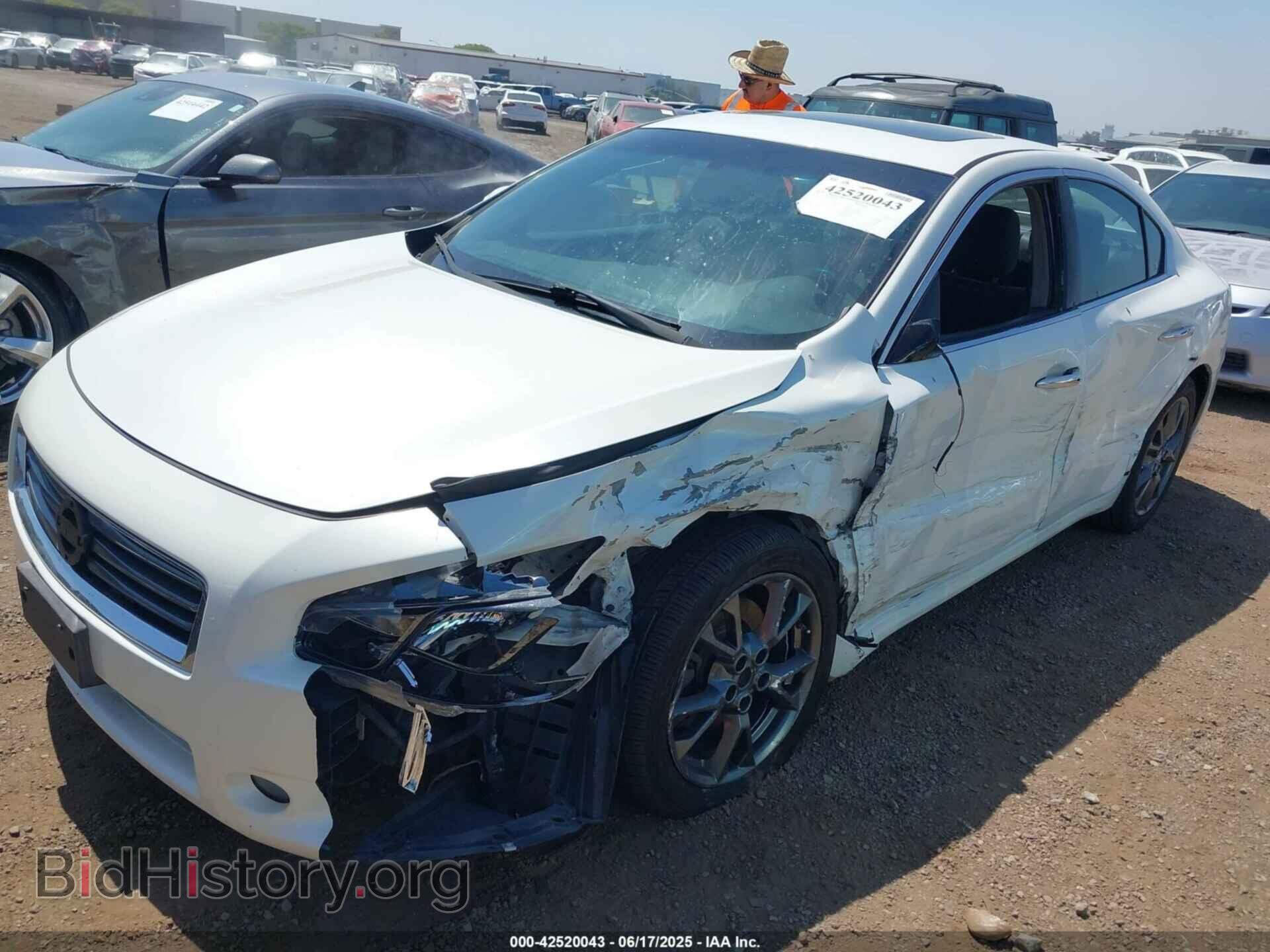 2014 NISSAN MAXIMA - VIN: 1N4AA5AP5EC911270 - Фото 2
