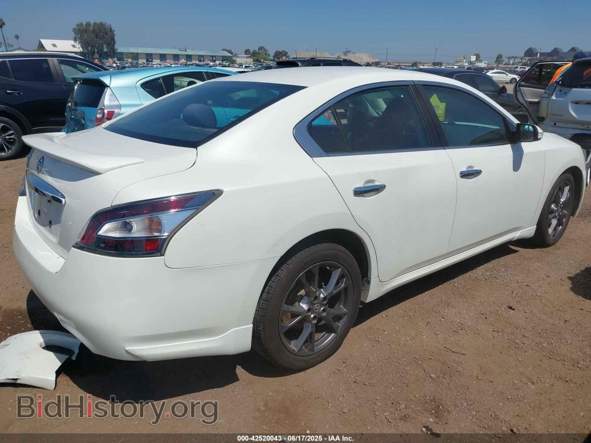 2014 NISSAN MAXIMA - VIN: 1N4AA5AP5EC911270 - Фото 4