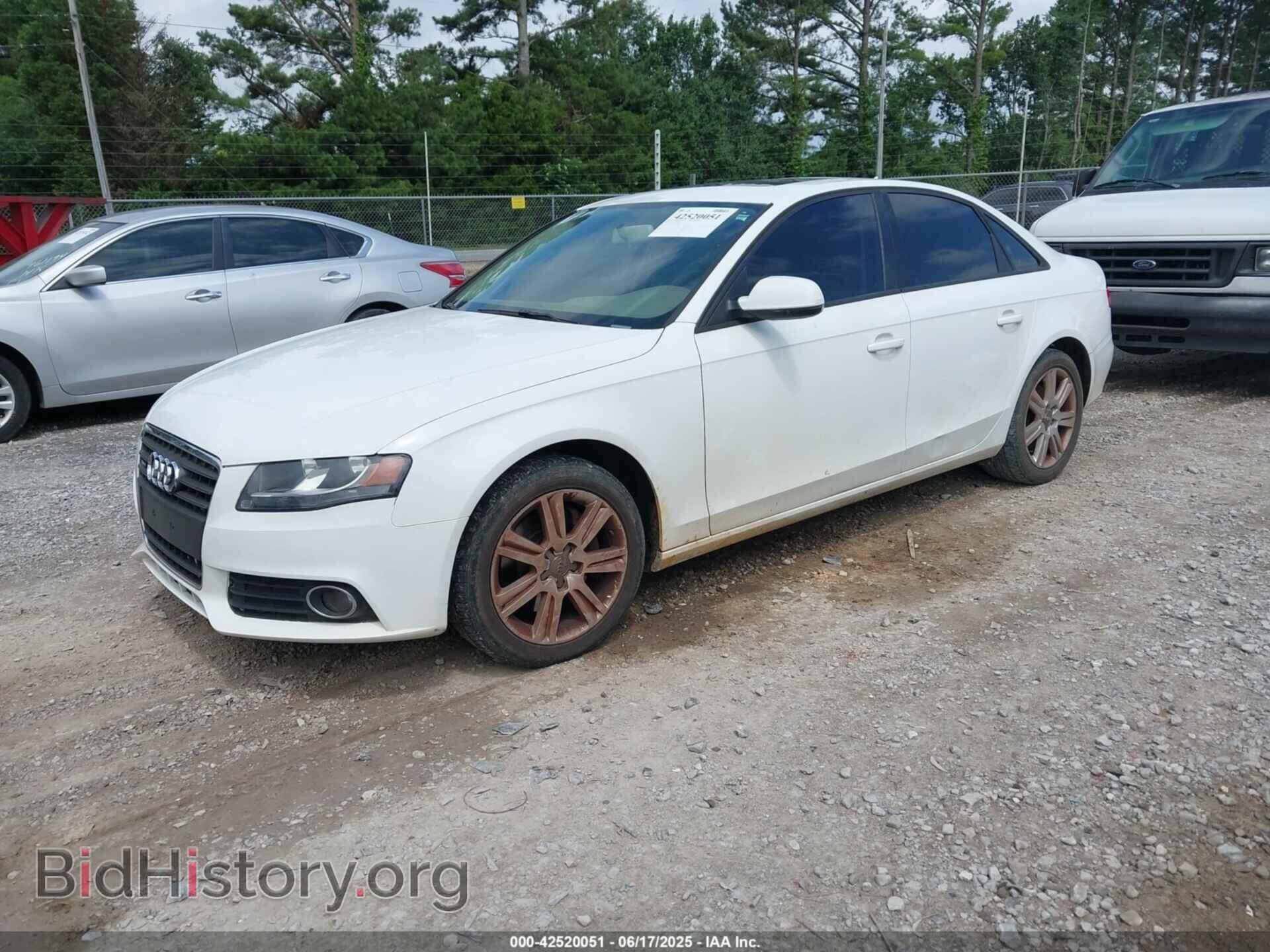 2011 AUDI A4 - VIN: WAUAFAFL5BN037896 - Фото 2