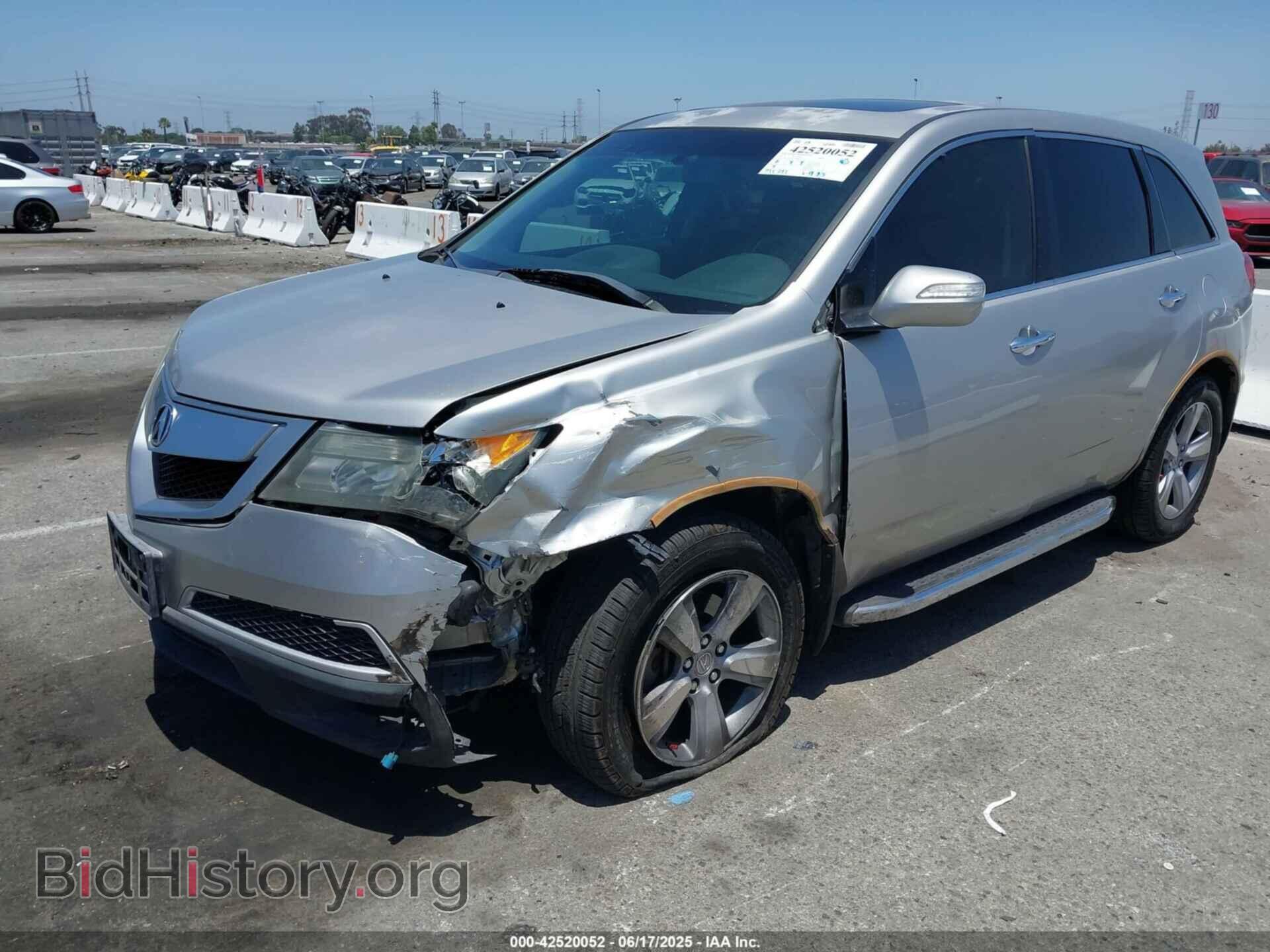 2012 ACURA MDX - VIN: 2HNYD2H4XCH518864 - Фото 2