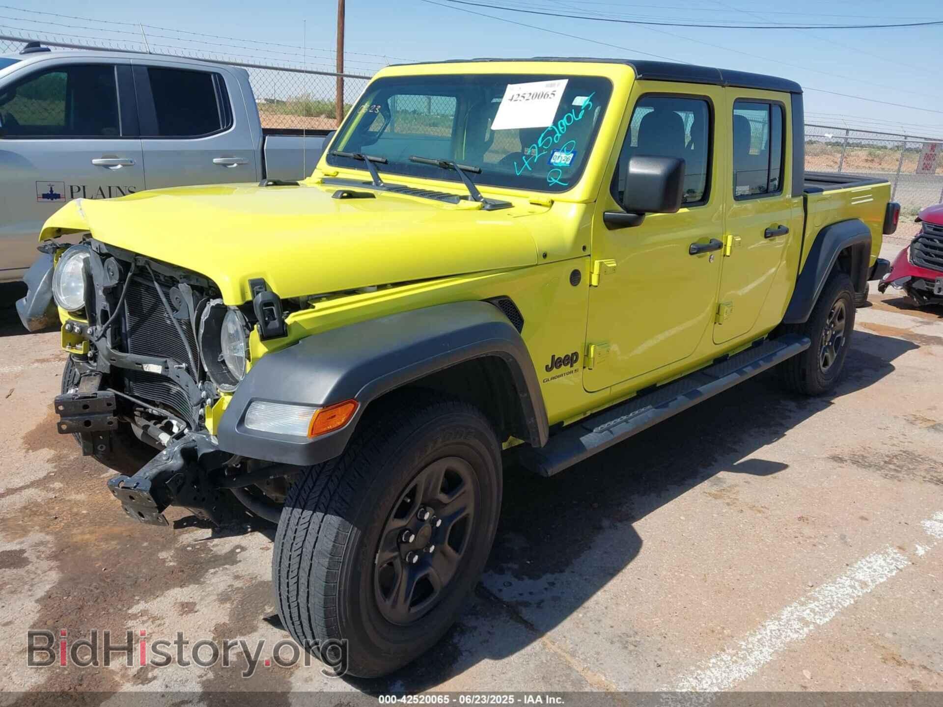 2023 JEEP GLADIATOR - VIN: 1C6HJTAG7PL561535 - Фото 2