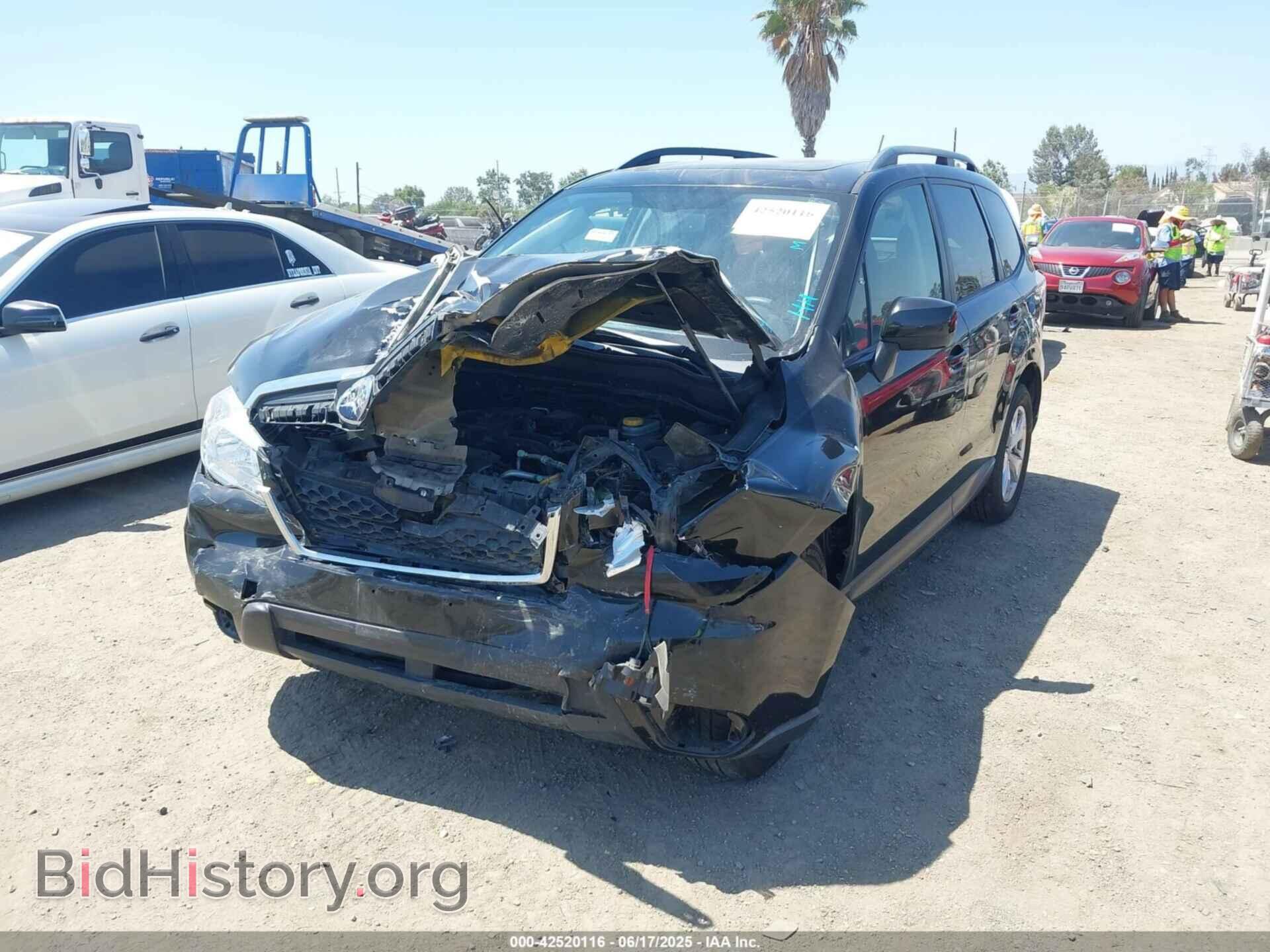 2015 SUBARU FORESTER - VIN: JF2SJADC9FH482639 - Фото 2
