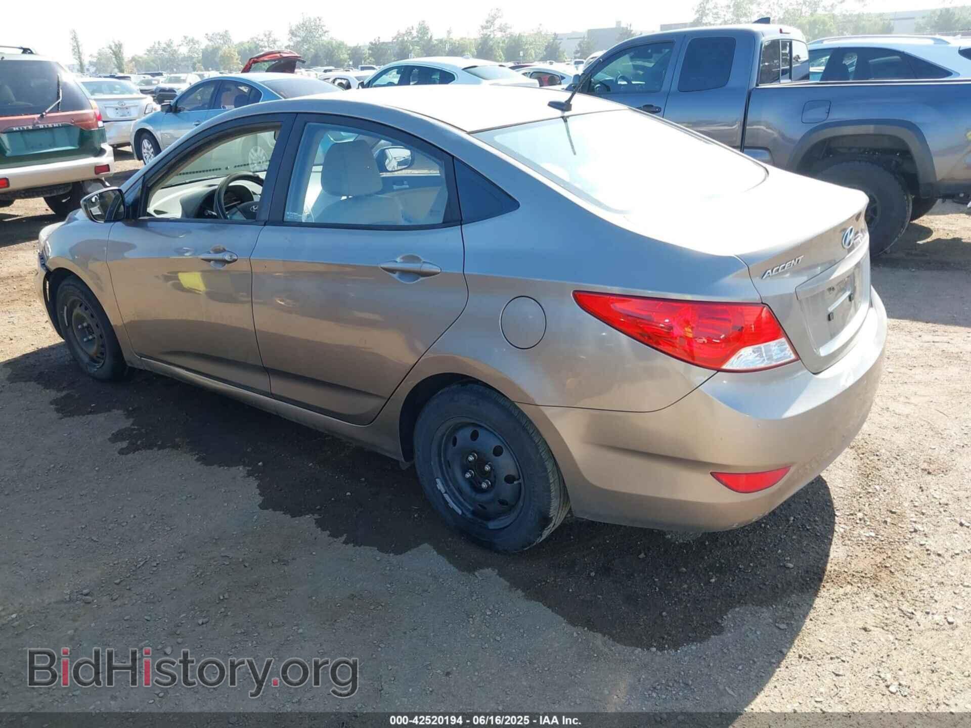 2014 HYUNDAI ACCENT - VIN: KMHCT4AE9EU600615 - Фото 3